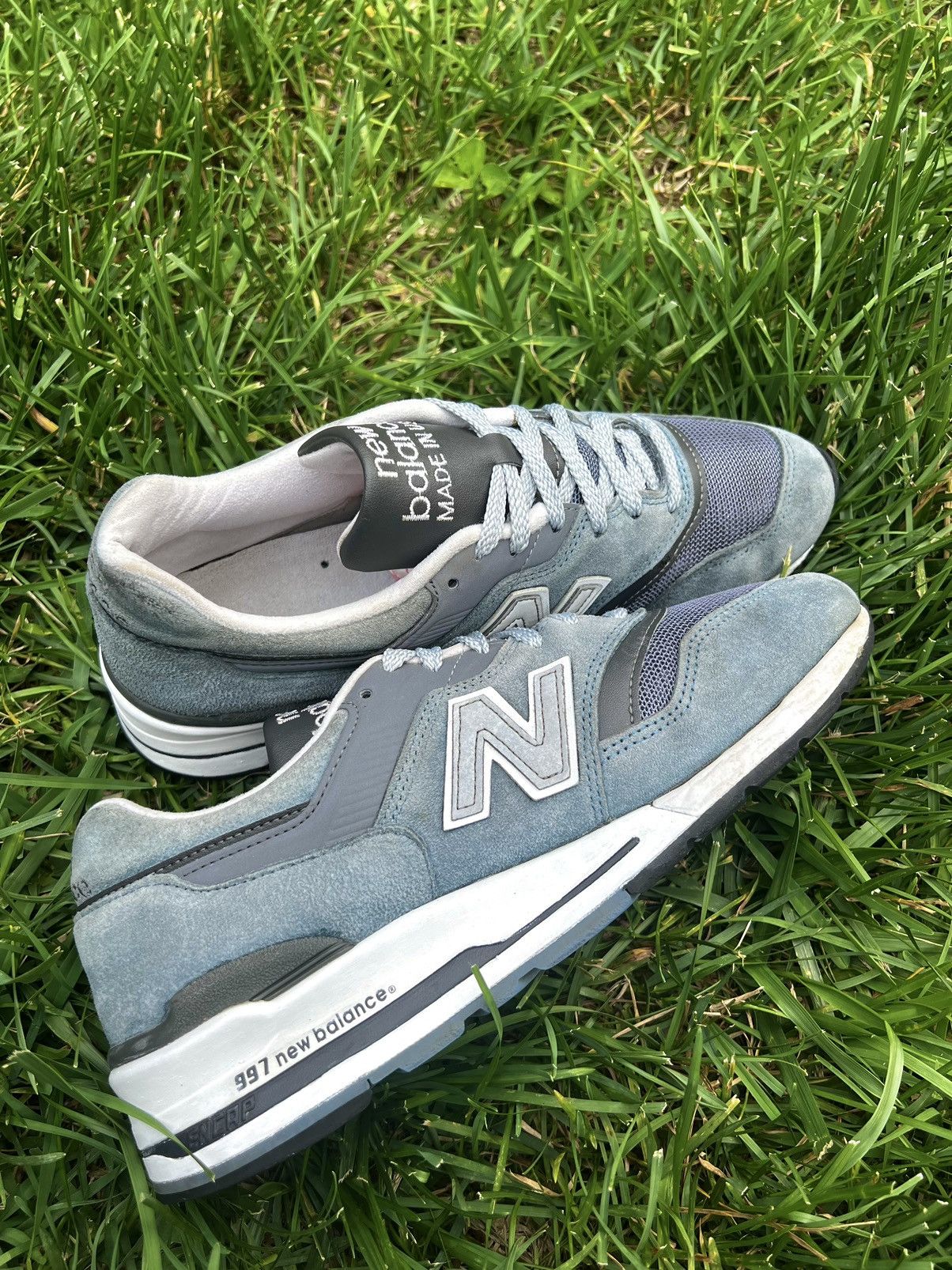 New Balance RARE New Balance 997 size 10 Made in USA Blue Jay shoes Size US 10 / EU 43 - 2 Thumbnail