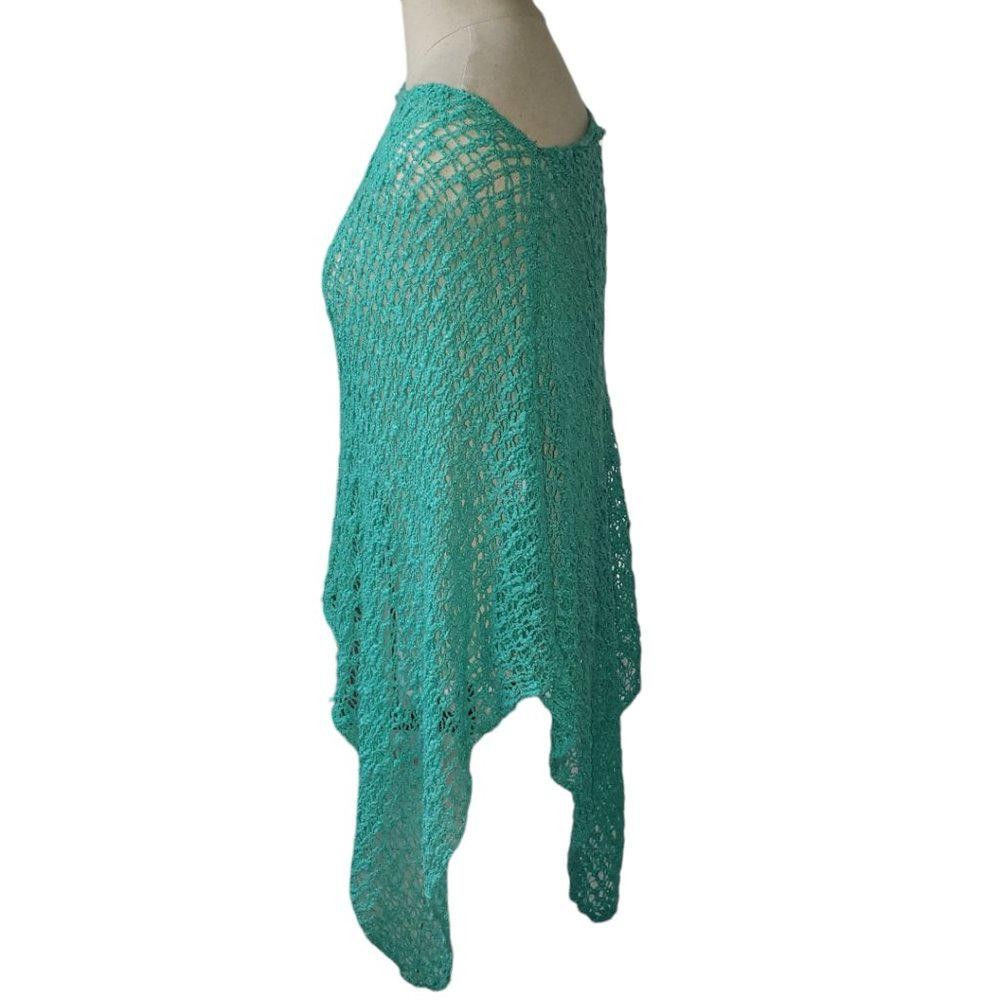 Designer CT803 Lost River 5-Way Knit Poncho Mint S Size S / US 4 / IT 40 - 2 Thumbnail