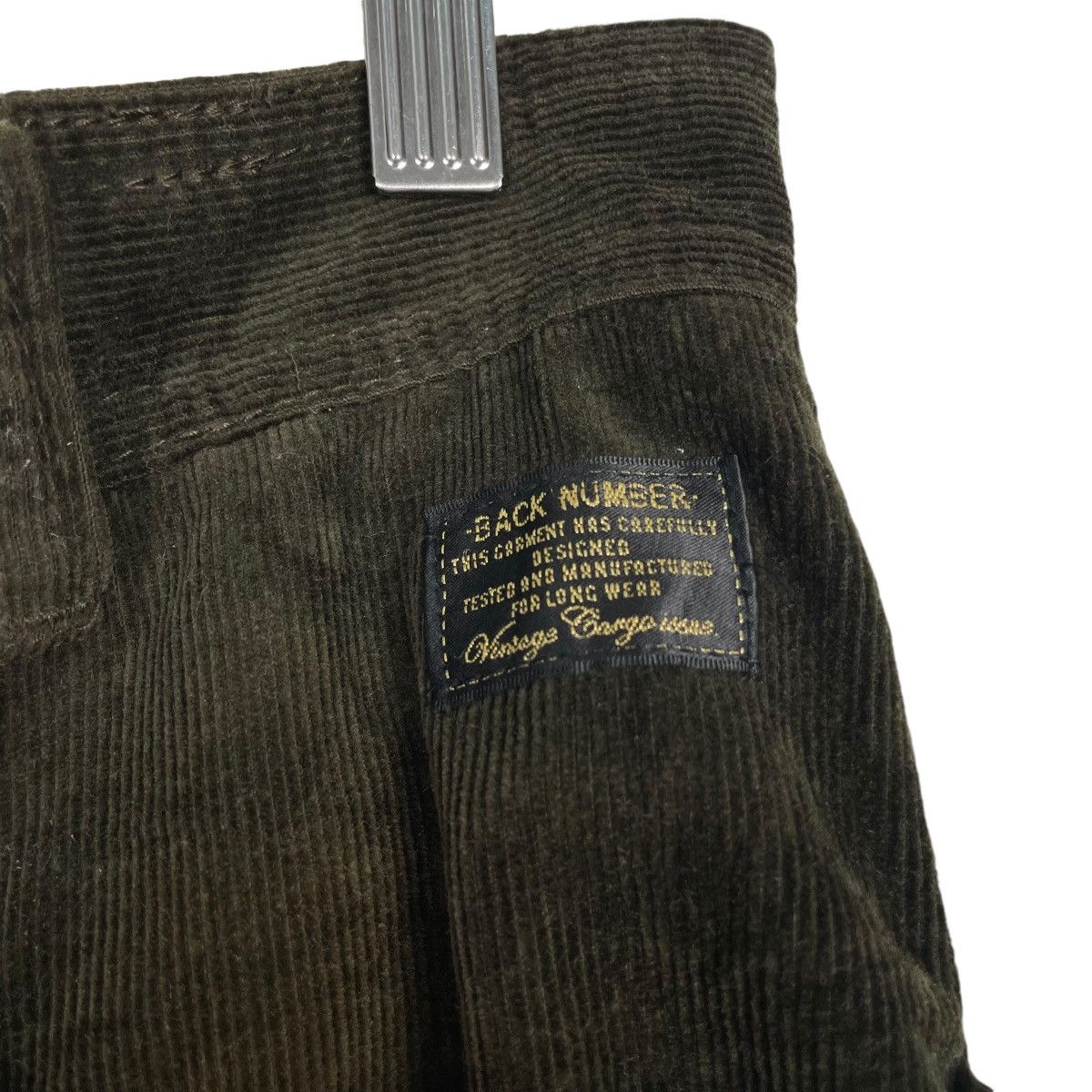 Beauty Beast × Hysteric Glamour × Japanese Brand 💥BACK NUMBER CORDUROY BONDAGE CARGO PANT Size US 30 / EU 46 - 14 Thumbnail