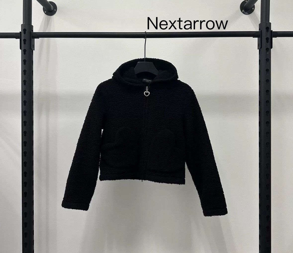 Balenciaga BALENCIAGA SS23 Mud Show Love Bear Shake Fleece Hoodie Size US S / EU 44-46 / 1 - 1 Thumbnail