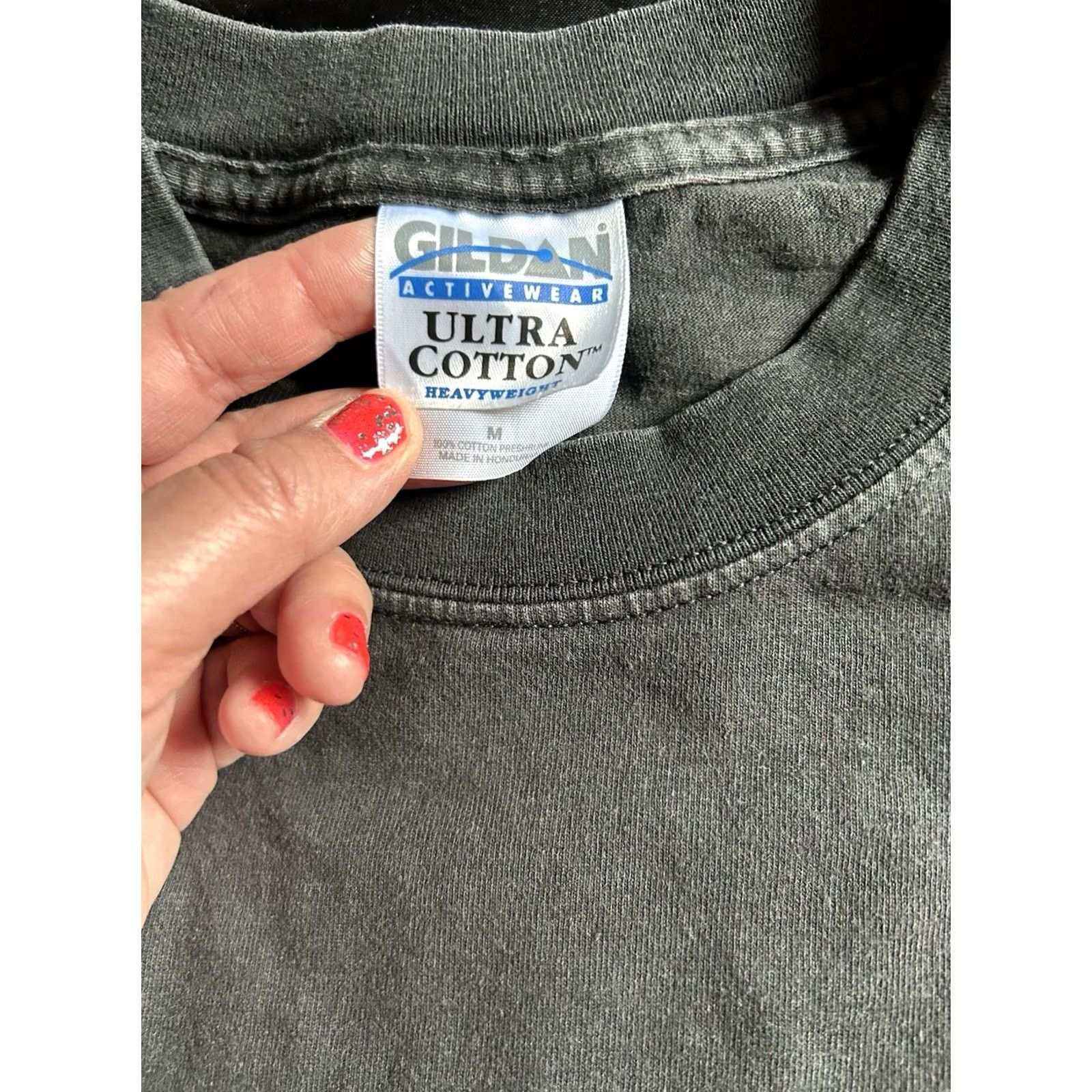 Gildan VINTAGE Jerry Springer Guest #200 Shirt TV Show Black Adult Medium Tyson Sponsor Size US M / EU 48-50 / 2 - 4 Thumbnail