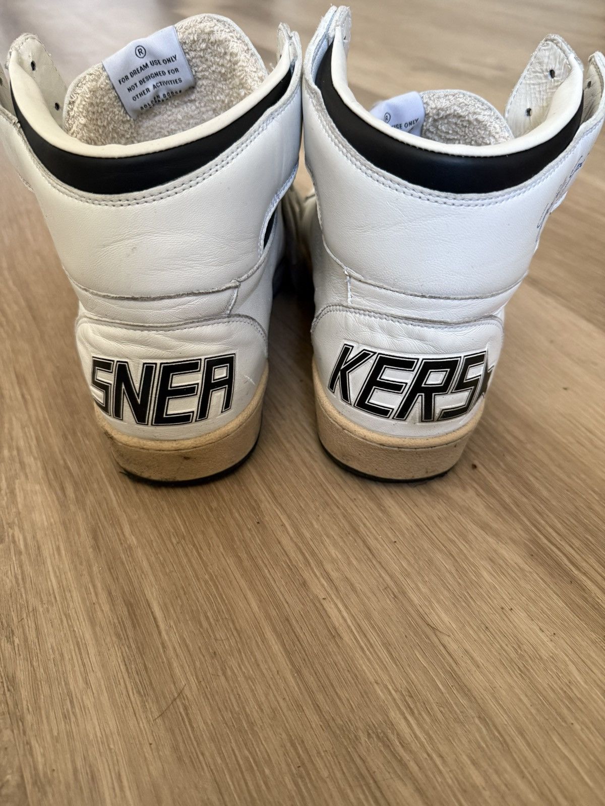 Golden Goose Golden Goose Sky Star High Tops – White/Black – Size 43 Size US 10 / EU 43 - 6 Thumbnail