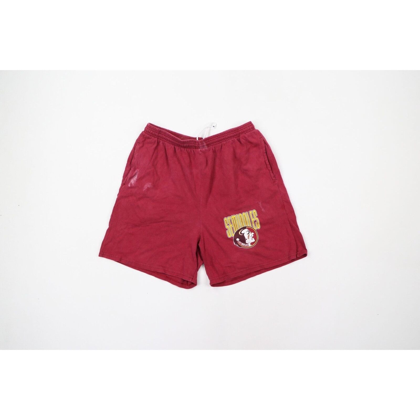 Vintage Vintage 90s Distressed Florida State University Shorts Size US 32 / EU 48 - 1 Thumbnail