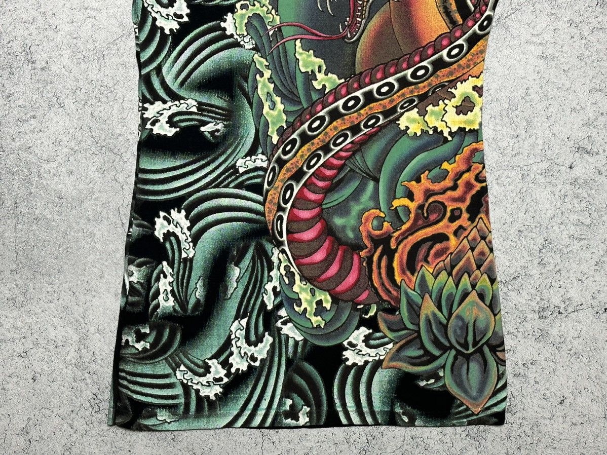 Christian Audigier × Ed Hardy × Vintage Ed Hardy Christian Audigier Snake Dress y2k all over print Size S / US 4 / IT 40 - 8 Thumbnail