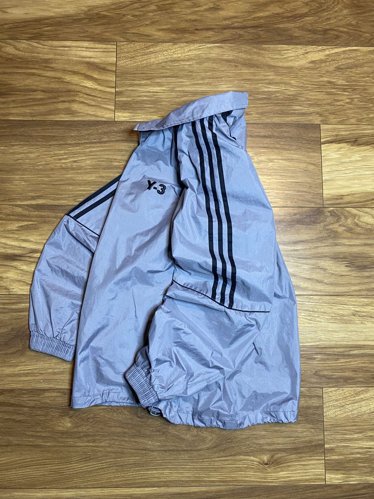 Yohji Yamamoto Vinatage Y-3 Adidas Nylon Track Jacket Y2 Japanese Style Size US M / EU 48-50 / 2 - 2 Thumbnail