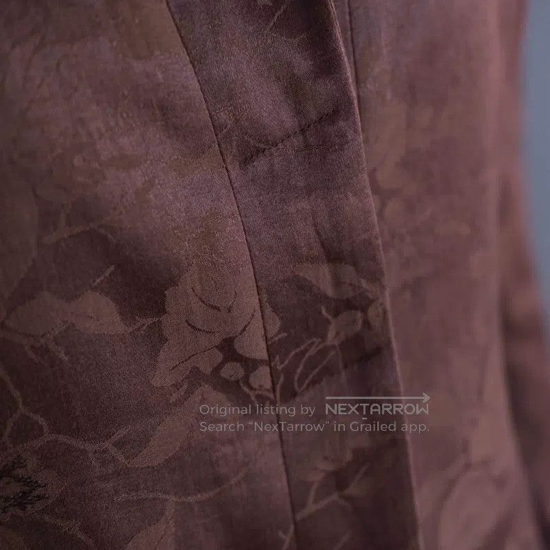 Kenzo Kenzo Brown floral silk jacket Size M / US 6-8 / IT 42-44 - 6 Thumbnail