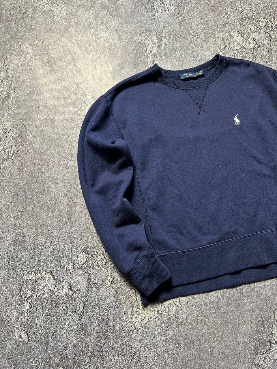 Polo Ralph Lauren × Vintage Polo Ralph Lauren Sweatshirt Blue Size XS Size XS / US 0-2 / IT 36-38 - 2 Thumbnail
