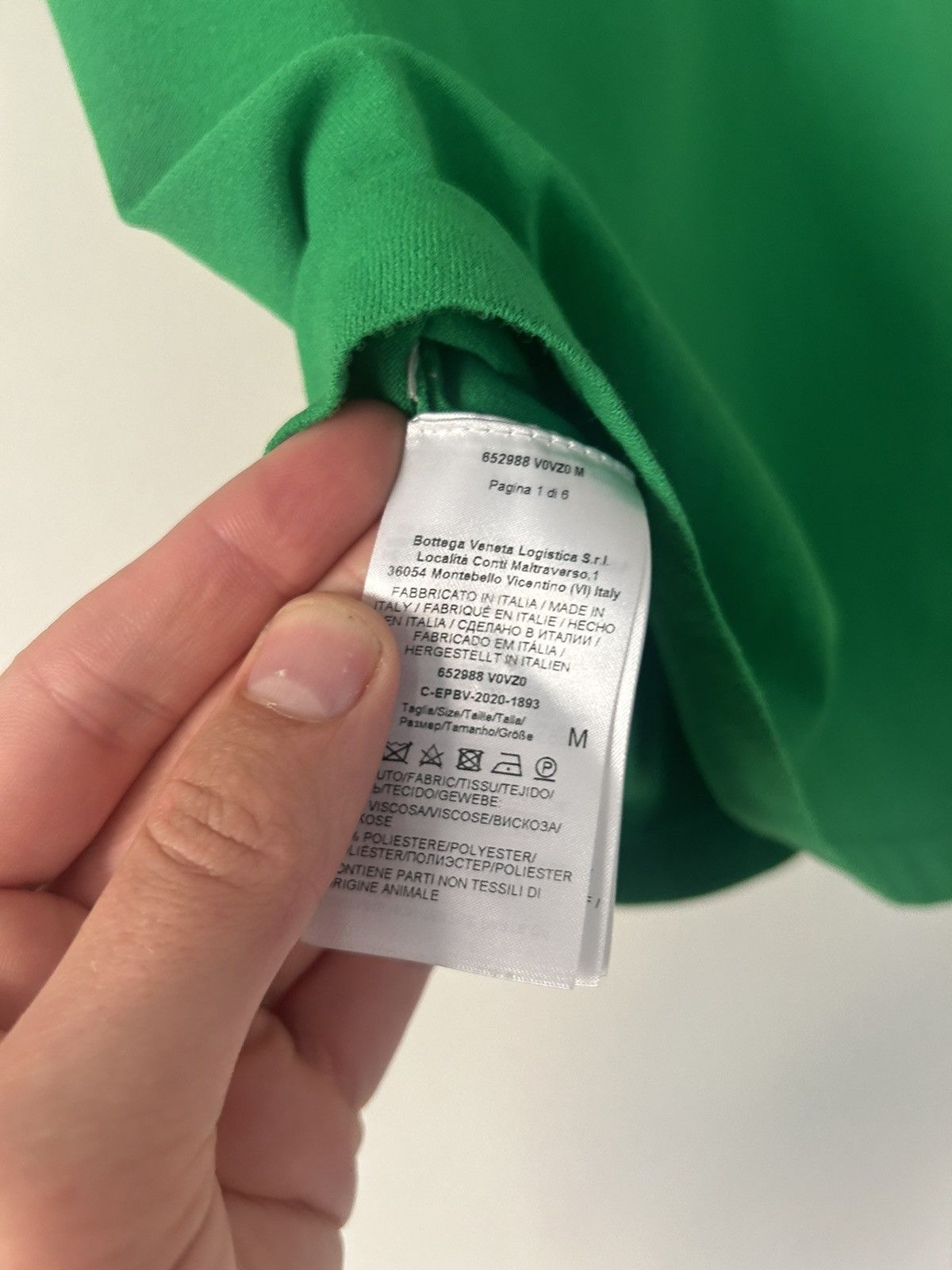 Bottega Veneta Parkeet V Polo Size US M / EU 48-50 / 2 - 9 Thumbnail