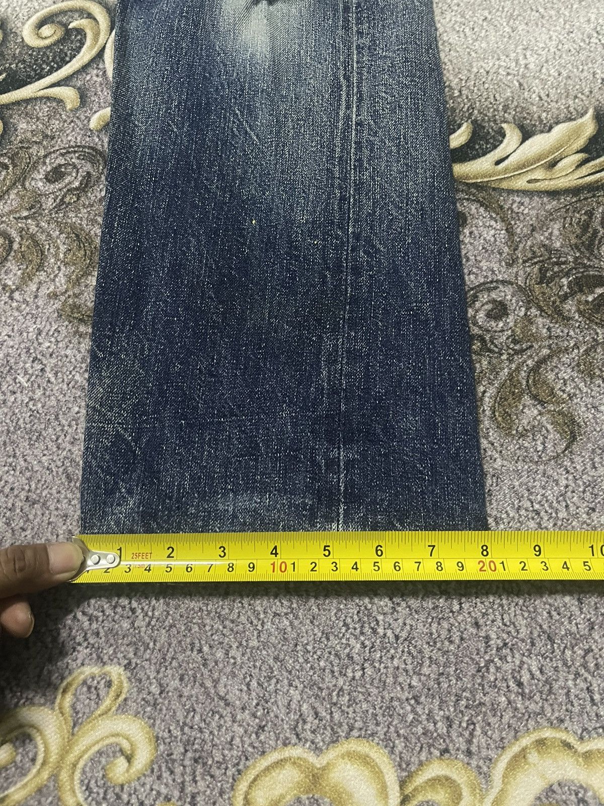 Japanese Brand Kapital Jeans Distressed Selvedge Size US 32 / EU 48 - 16 Thumbnail