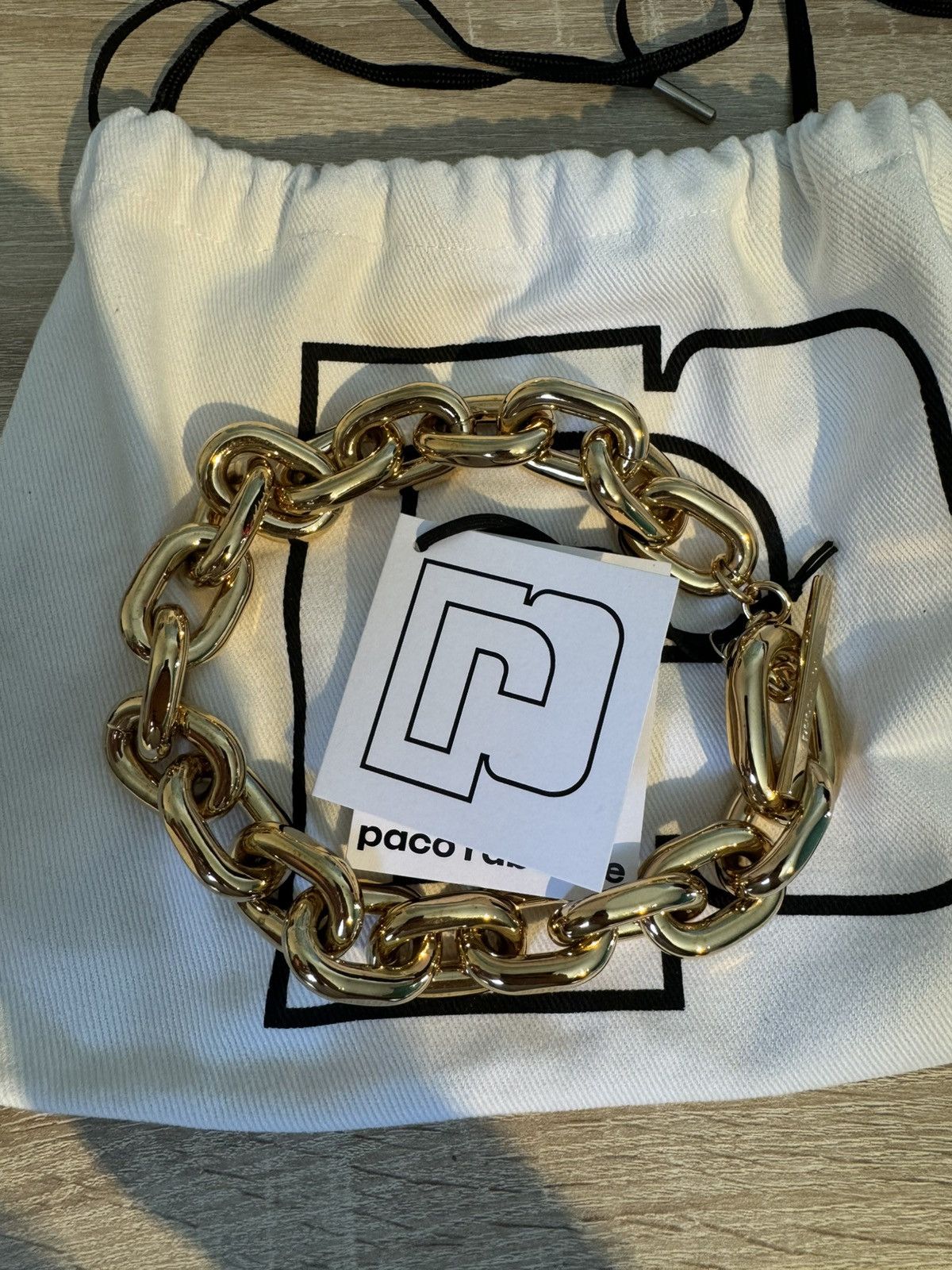 Paco Rabanne Paco Rabanne chunky XL necklace Size ONE SIZE - 1 Thumbnail
