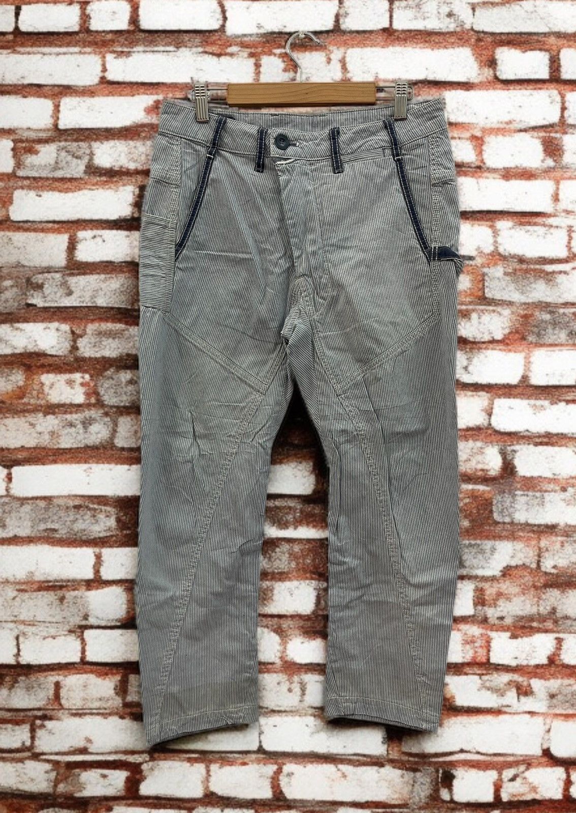 Marithe + Francois Girbaud Marithe Francois Hickory Pant Size US 30 / EU 46 - 1 Thumbnail
