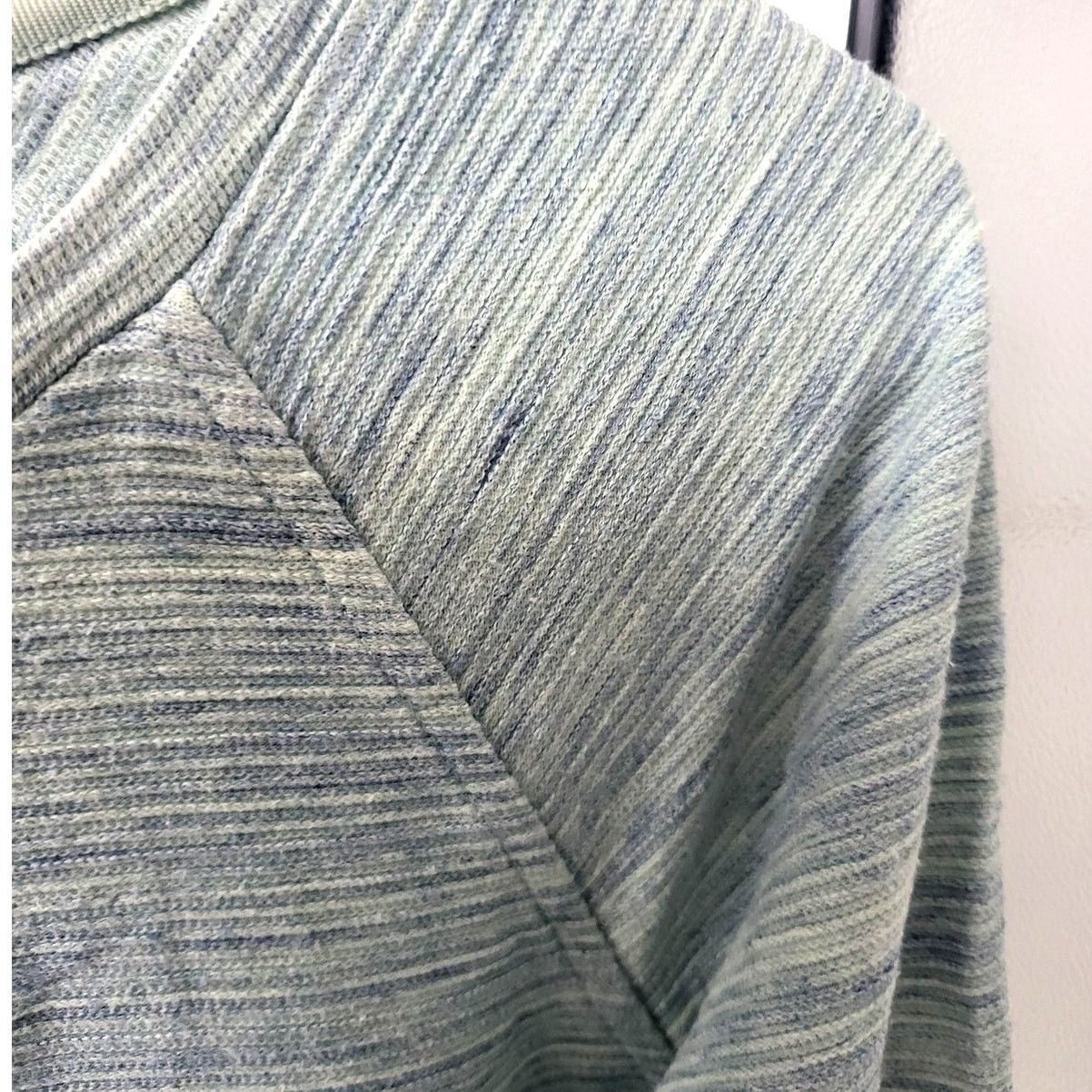 L.L. Bean L.L. Bean Textured Blue Heathered Tunic/Dress - Medium Size M / US 6-8 / IT 42-44 - 3 Thumbnail