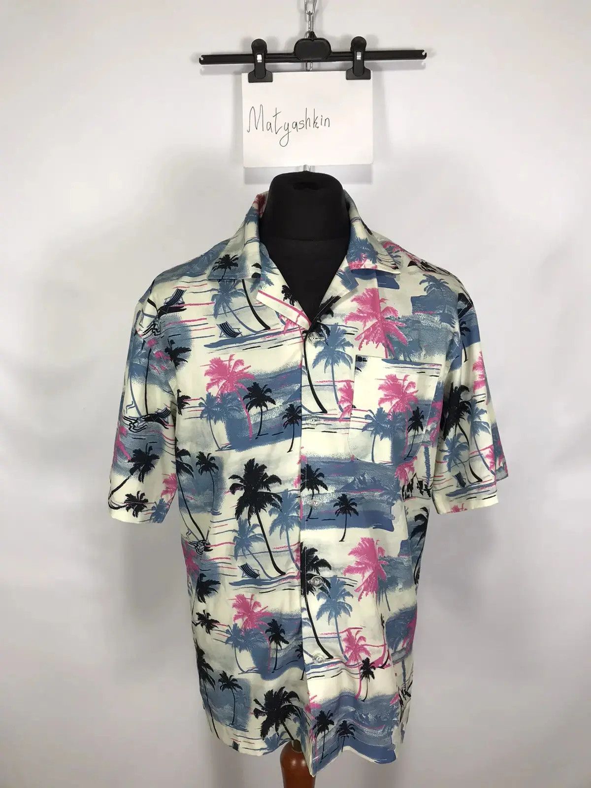 Vintage Hawaiian shirt short sleeve size M Size US M / EU 48-50 / 2 - 1 Thumbnail