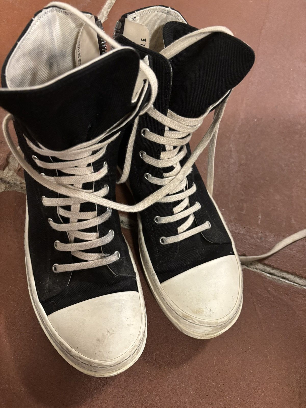 Rick Owens Rick Owens Ramones Size US 8 / EU 41 - 1 Thumbnail