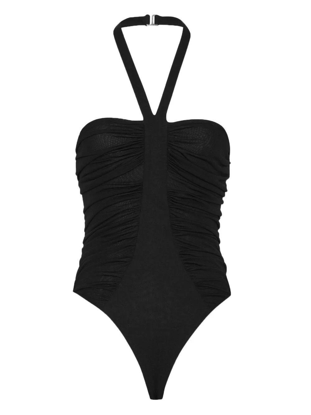 Saint Laurent Paris o1s1wg110924 Bodysuit in Jersey in Black Size XS / US 0-2 / IT 36-38 - 1 Preview