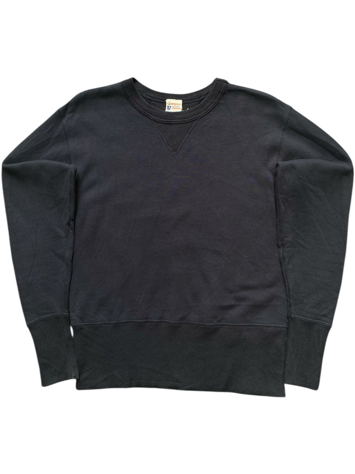 Vintage 80s/90s Champion Running Man V Neck Crewneck Sweats