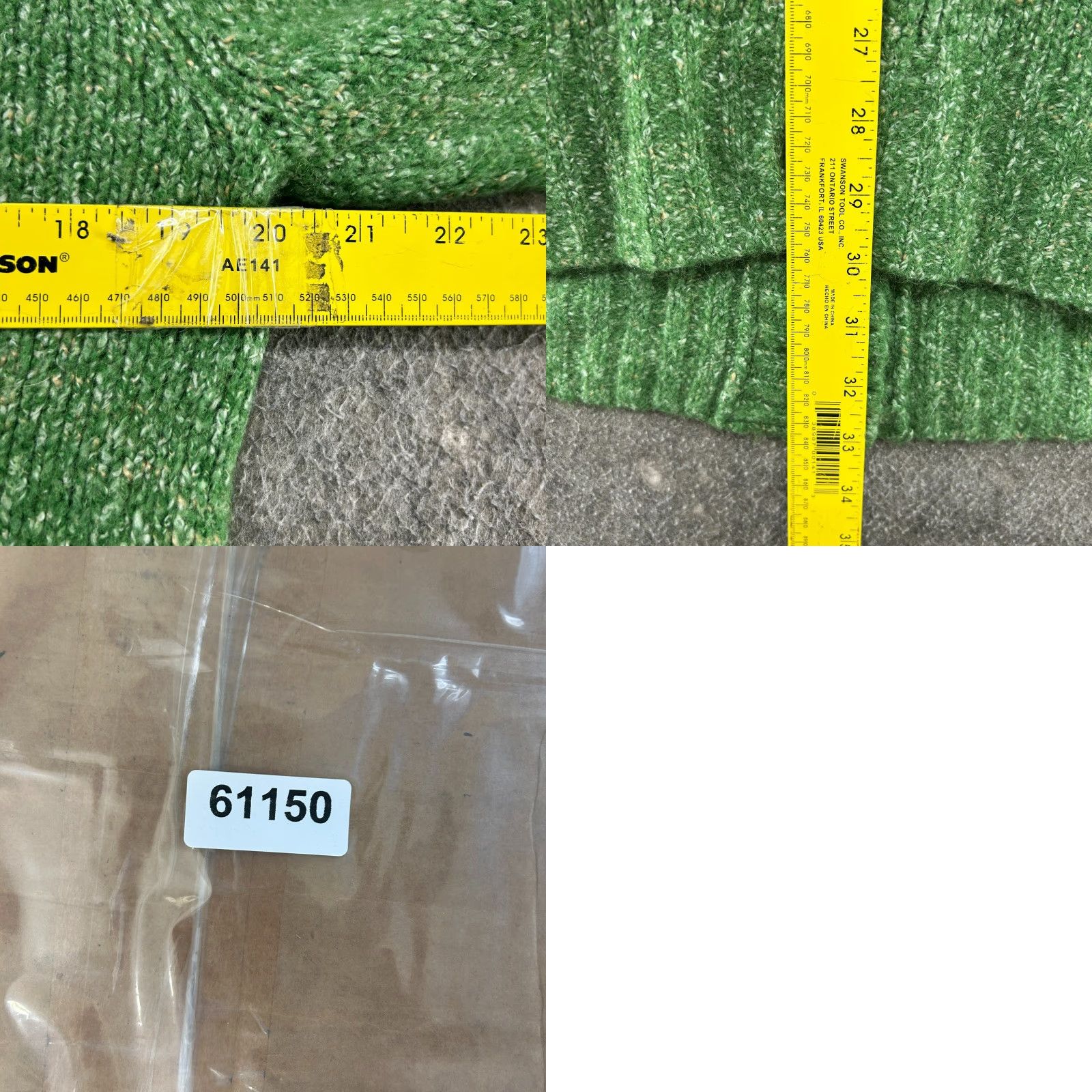 Vintage VINTAGE L.L. Bean Cardigan Sweater Women Hooded Wool Acrylic Green Long Sleeve L Size L / US 10 / IT 46 - 8 Thumbnail