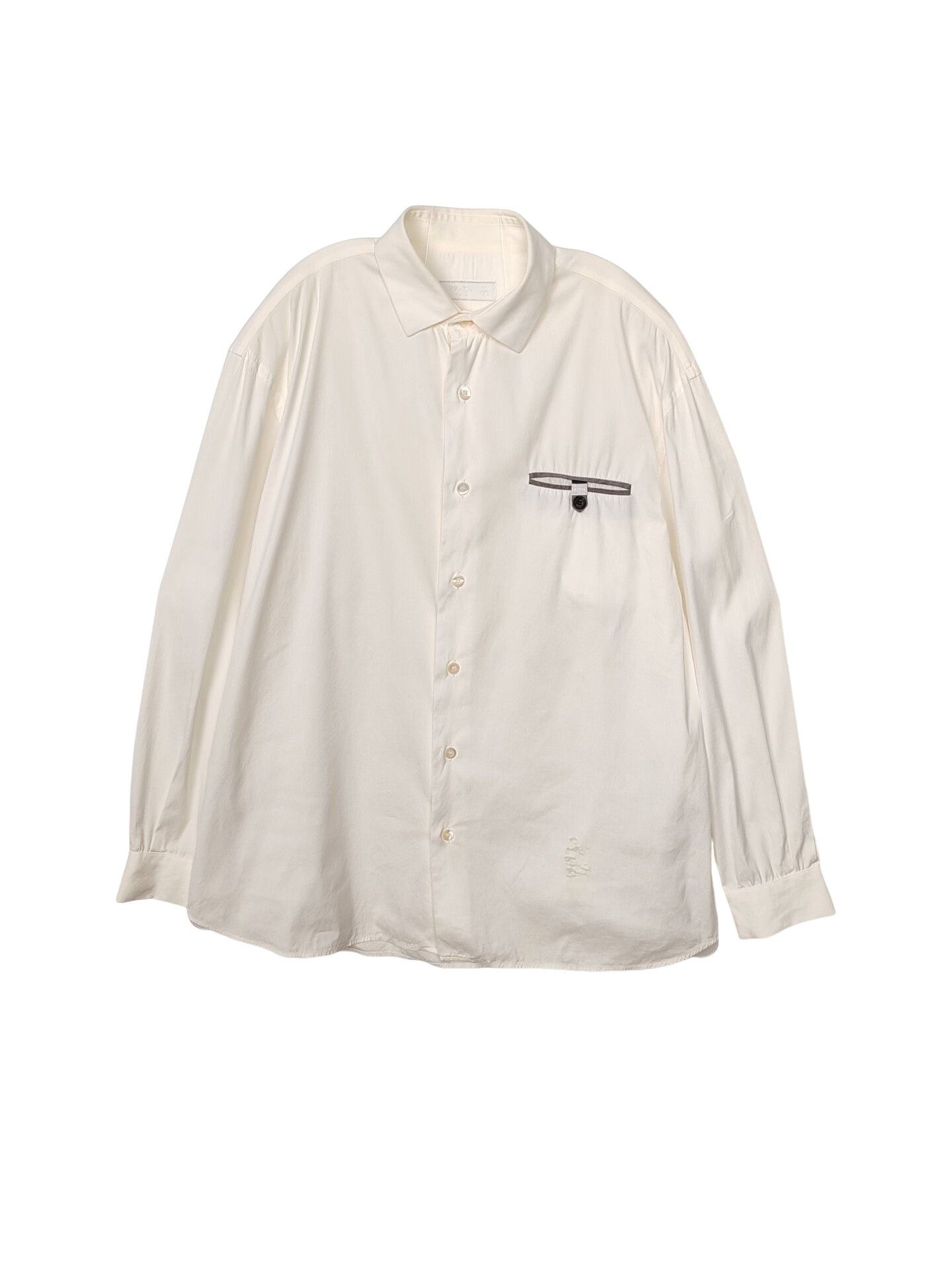 Prada Prada Chest Pocket Button Up Shirt Size M Size US M / EU 48-50 / 2 - 1 Thumbnail