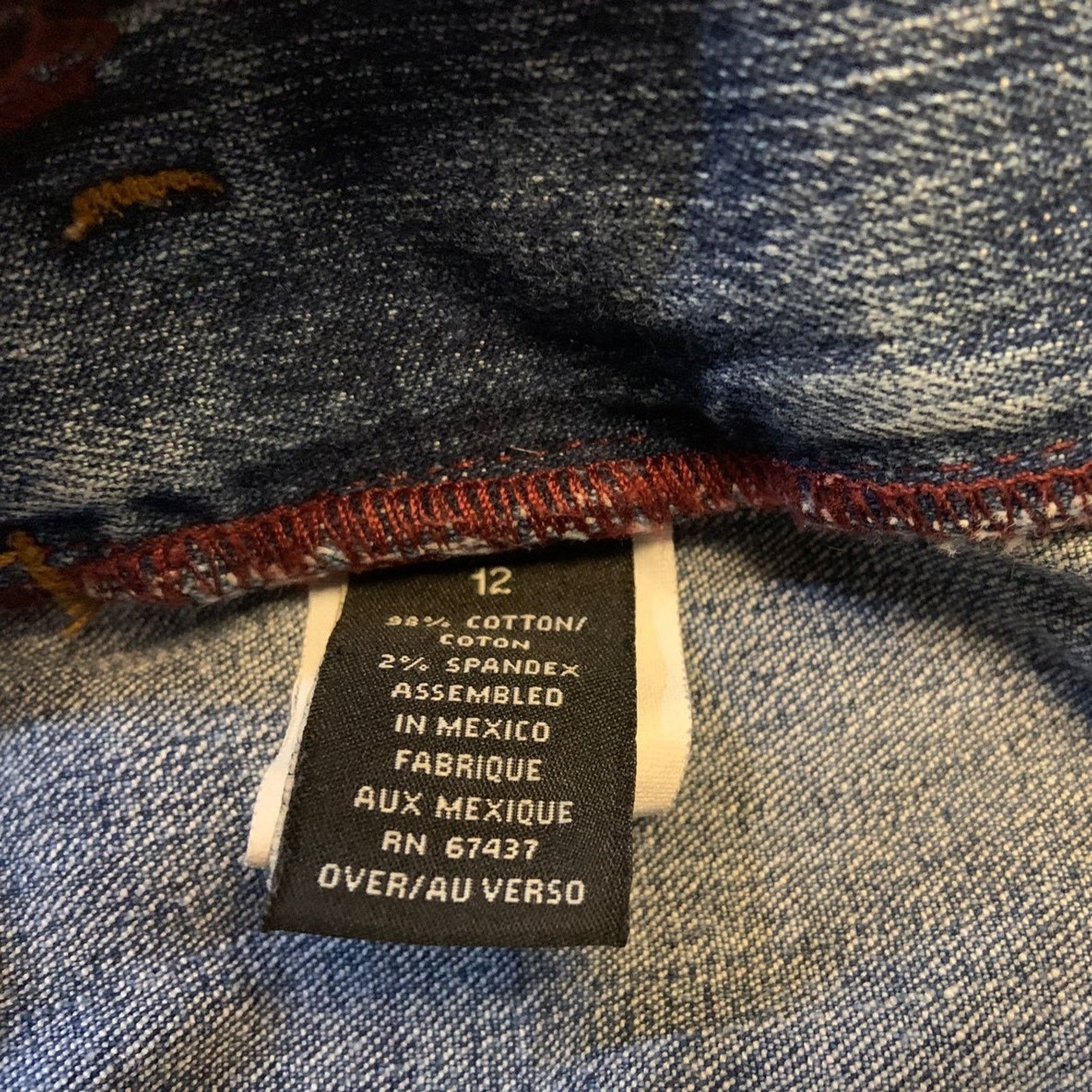 Polo Ralph Lauren Polo Ralph Lauren Women's Size 12 Jeans Stretch Kelly Cuffed Size 34" / US 12 / IT 48 - 9 Thumbnail