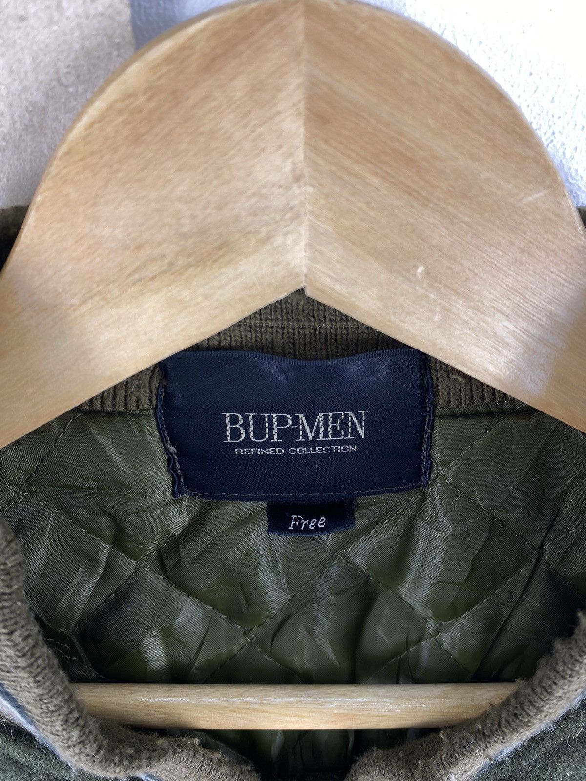 Japanese Brand Vintage 90s Bup-Men Varsity Big Logo Bomber Jacket Size US L / EU 52-54 / 3 - 12 Thumbnail