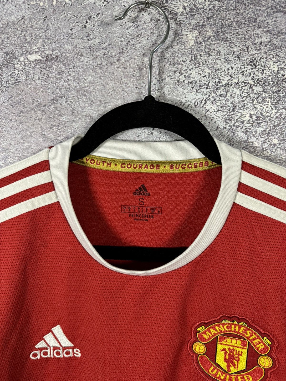 Adidas × Vintage RONALDO Manchester United 2021/22 Adidas Jersey Blockore S Size US S / EU 44-46 / 1 - 11 Thumbnail