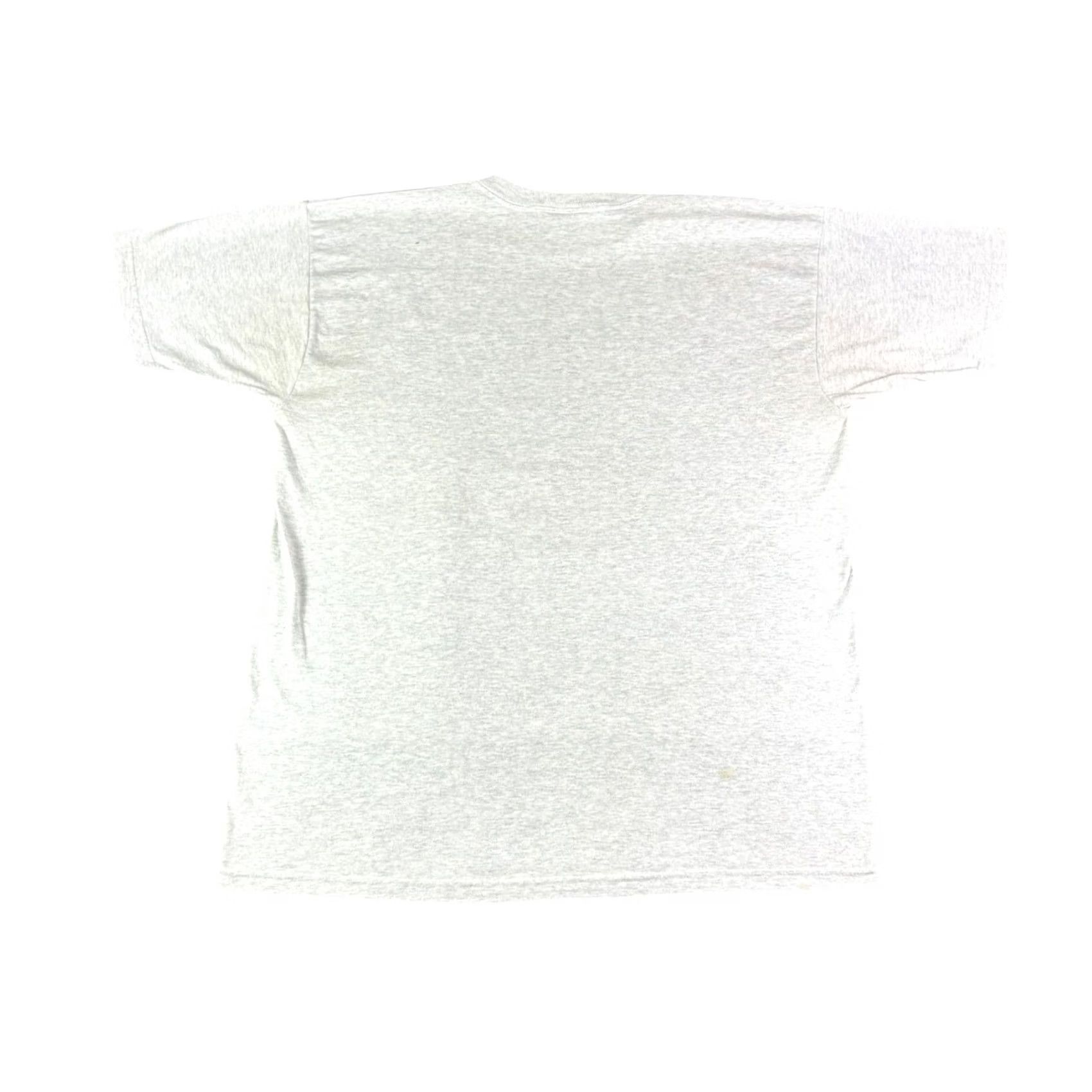 Fruit Of The Loom VINTAGE Fruit of the Loom Cocker Spaniel Graphic T Shirt XL Gray Dog Paw Print Unisex Adults Crew Neck Short Sleeve Retro Animal Print Size US XL / EU 56 / 4 - 2 Thumbnail