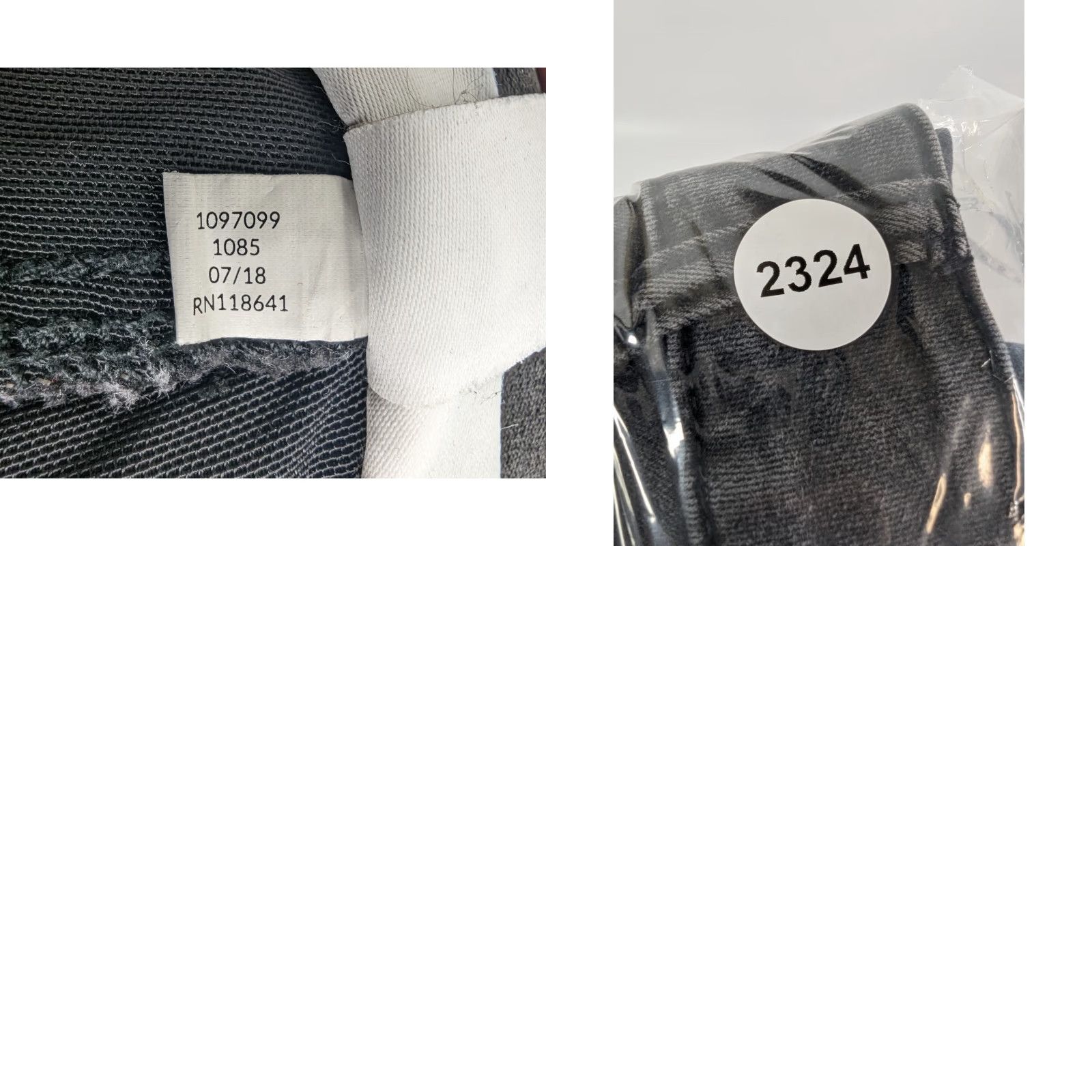 Vintage Lane Bryant Jeans Womens Plus 26R Straight Leg 5-Pocket Denim Black Stretch Pockets Size 26" / US 2 / IT 38 - 9 Thumbnail