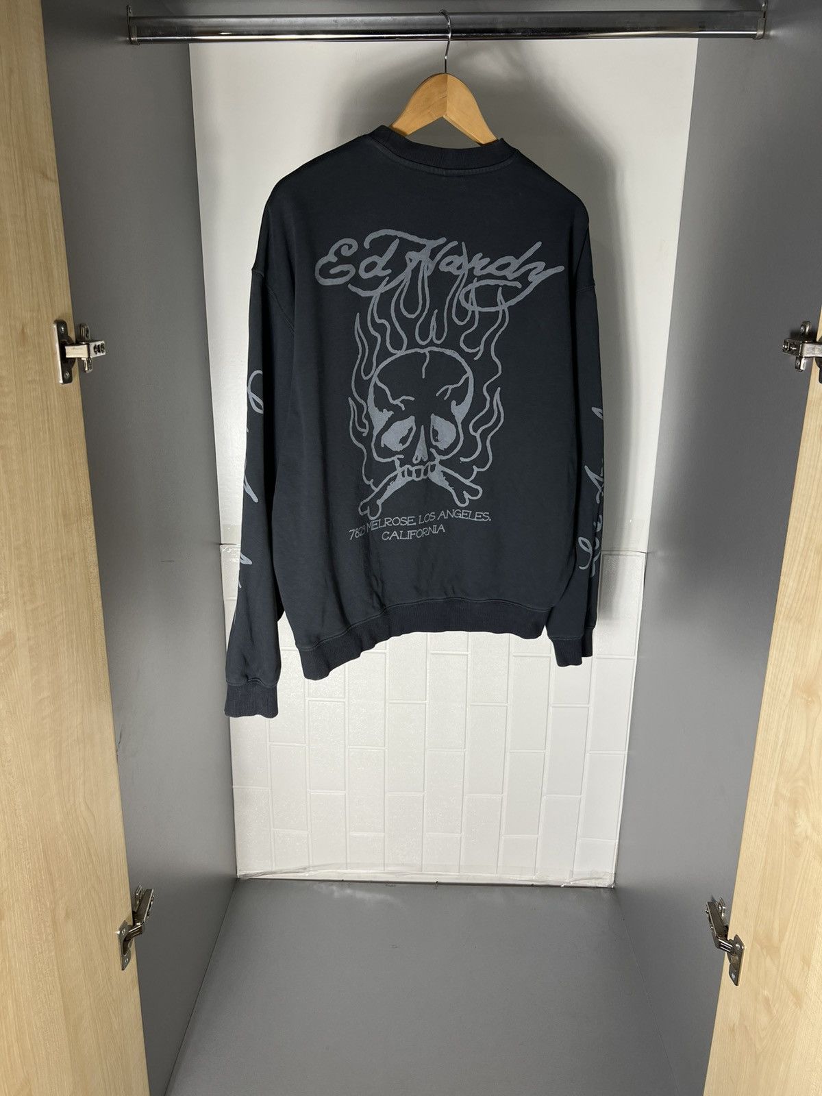 Ed Hardy VINTAGE ED HARDY BY CHRISTIAN AUDIGIER DESIGNER CASUAL Y2K Size US L / EU 52-54 / 3 - 21 Thumbnail