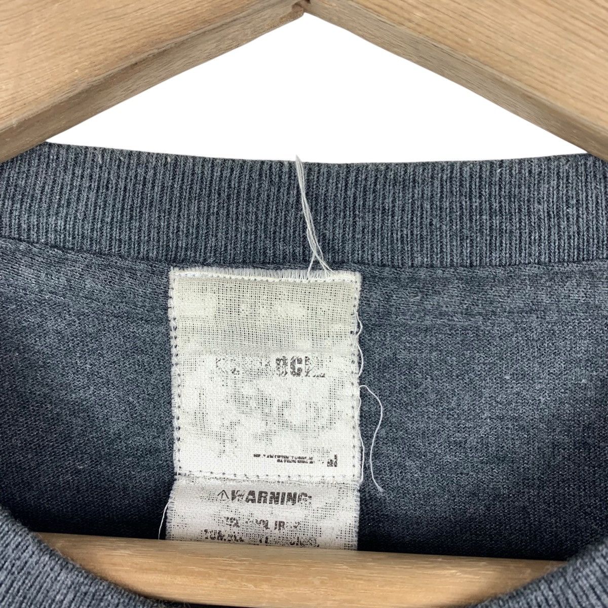 Vintage DEVILOCK japanesebrand big logo tee