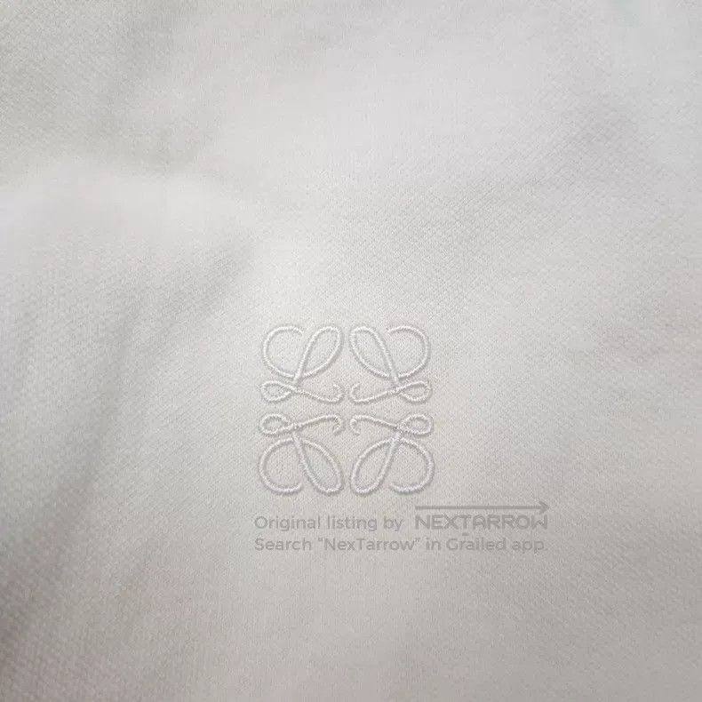 Loewe Loewe Beige and purple embroidered logo design sweater Size S / US 4 / IT 40 - 8 Thumbnail