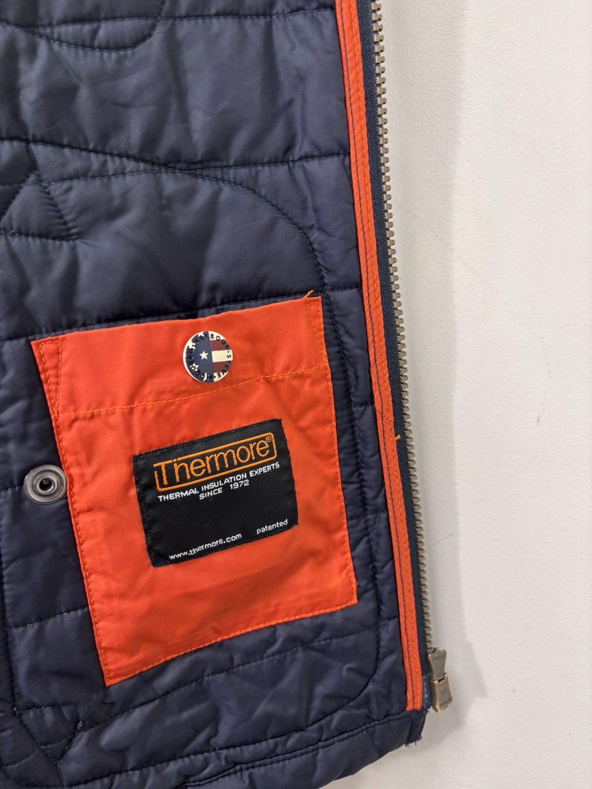 Barbour Barbour Steve McQueen Men’s Navy Blue Quilted Jacket Size US S / EU 44-46 / 1 - 21 Thumbnail