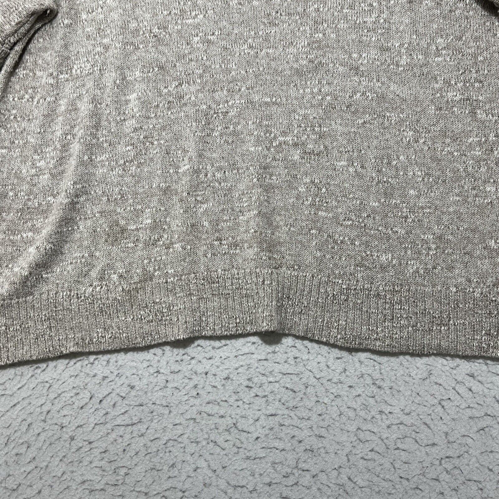 Other Torrid Marled Knit V-Neck 1/2 Sleeve Beige Sweater Pullover Size XL / US 12-14 / IT 48-50 - 7 Thumbnail