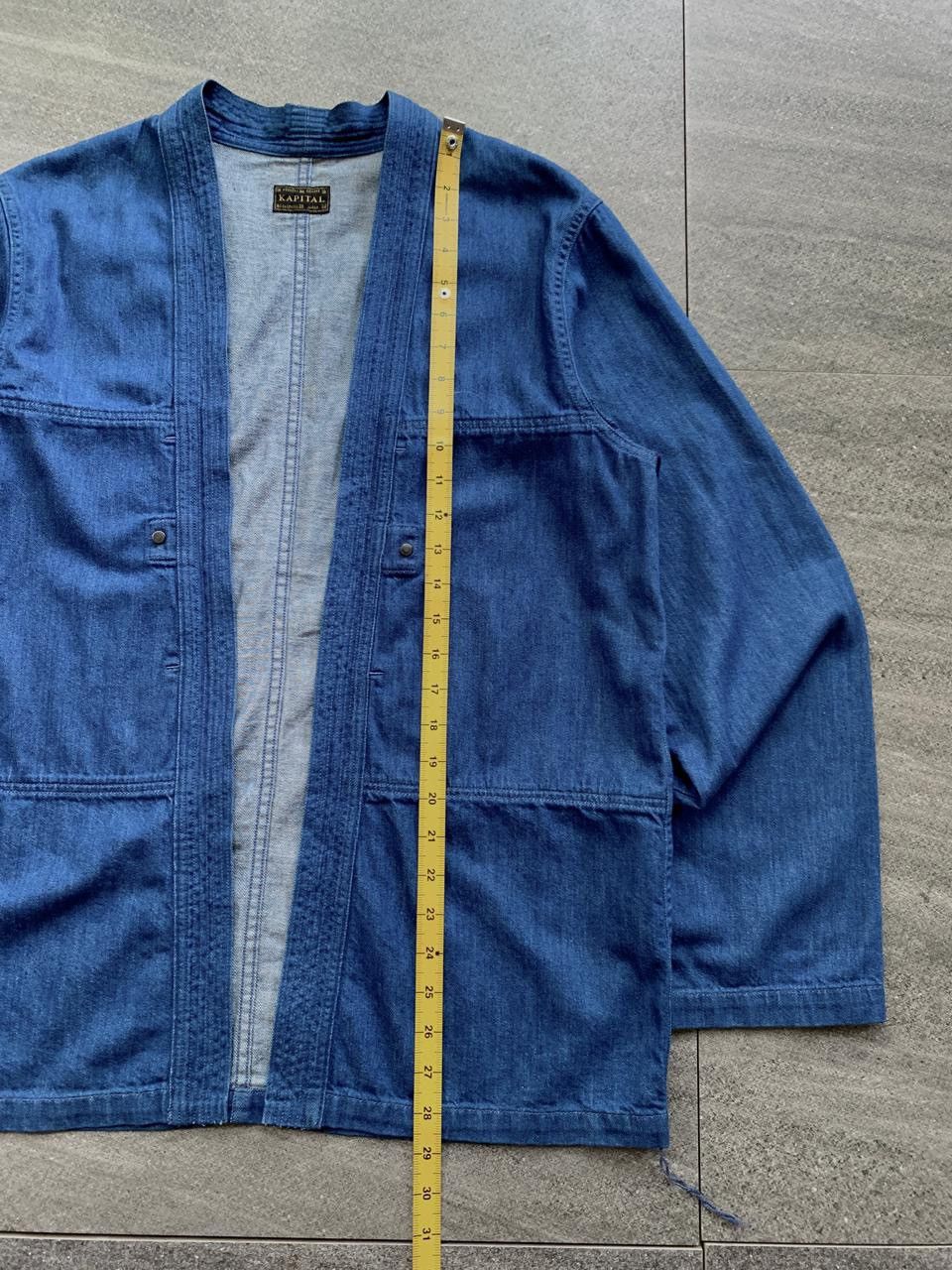 Kapital Kountry FREE TAX! 8OZ Light Denim Kakashi Jacket Size US M / EU 48-50 / 2 - 14 Thumbnail