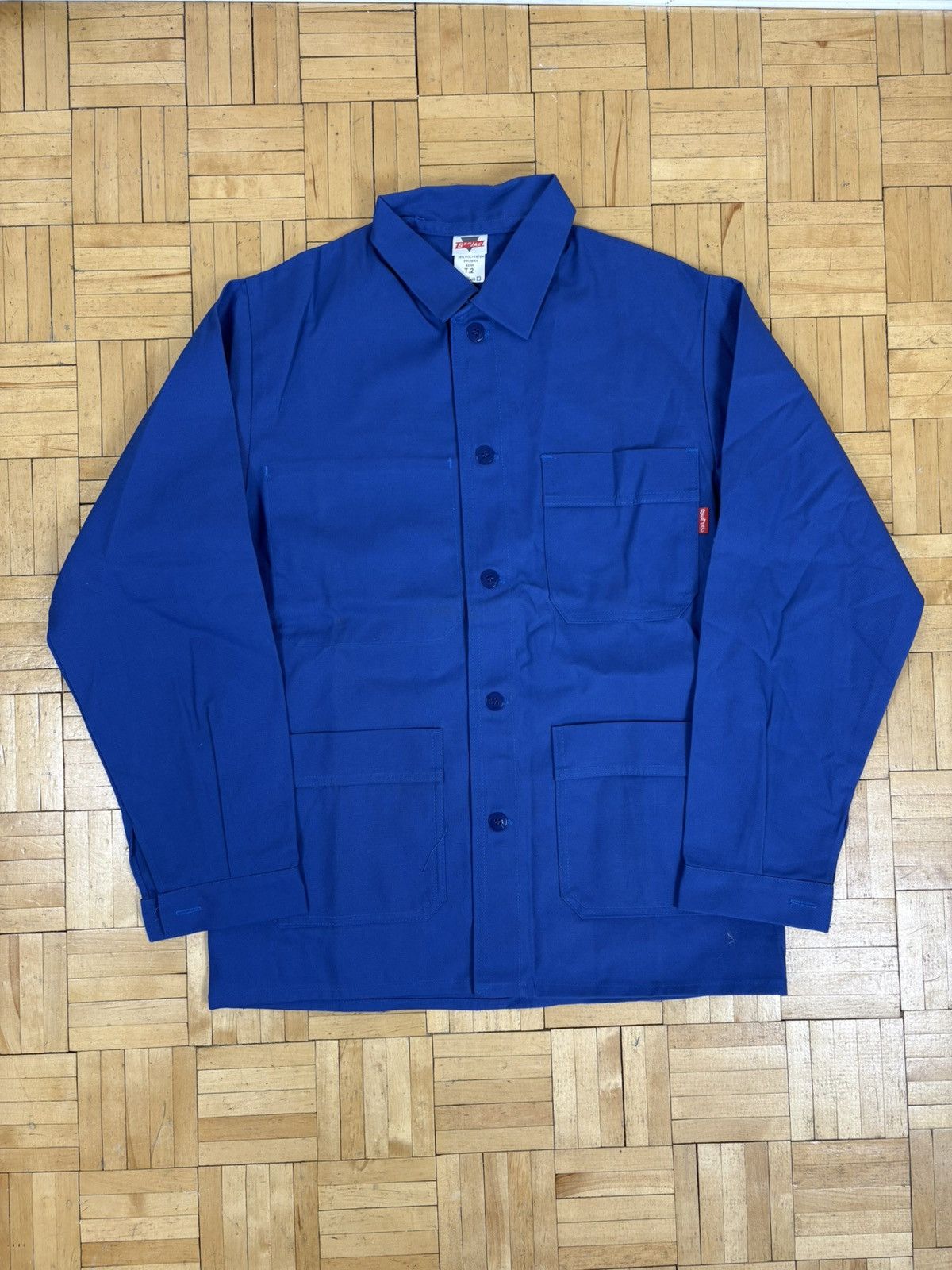 Vintage berjac French chore coat jacket Size US M / EU 48-50 / 2 - 1 Thumbnail
