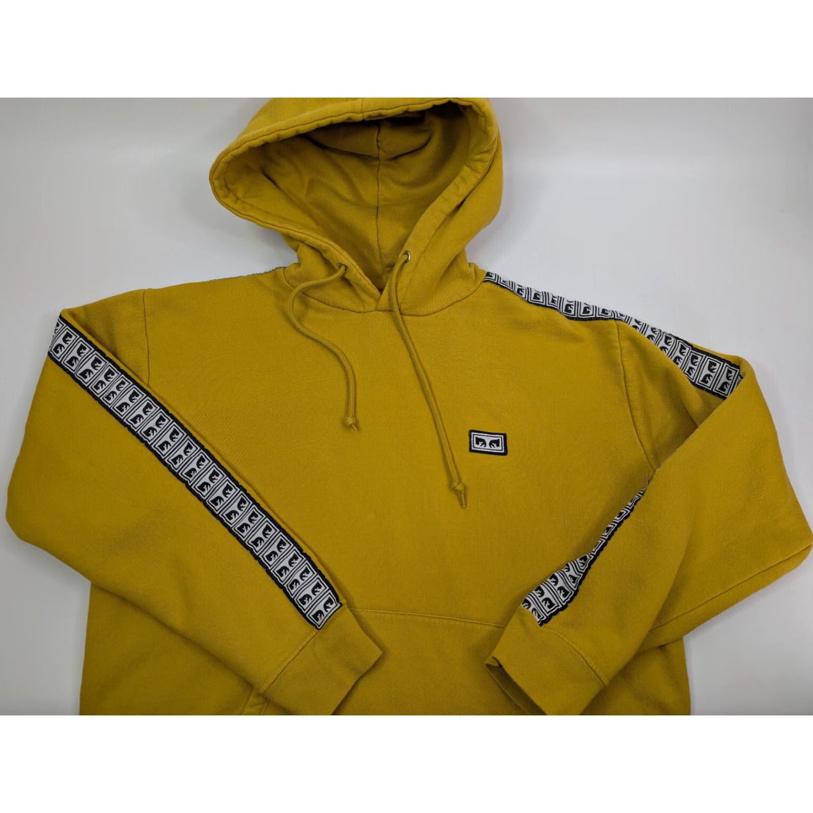 Obey OBEY Propaganda Hoodie Pullover Sweatshirt Streetwear Size Small Yellow Mens Size US S / EU 44-46 / 1 - 2 Thumbnail