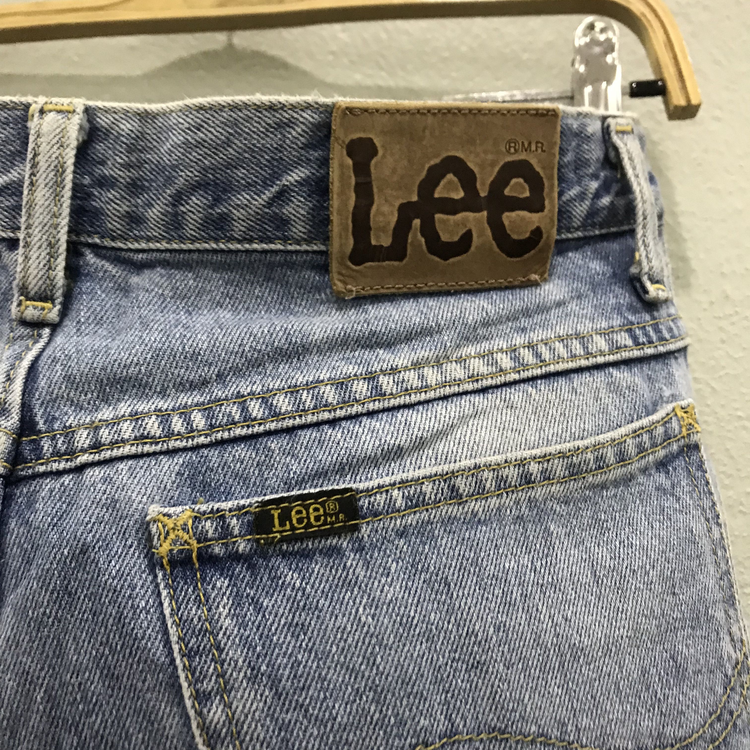 Lee Vintage Lee Straight Leg Jeans Light Wash Size US 31 - 9 Thumbnail
