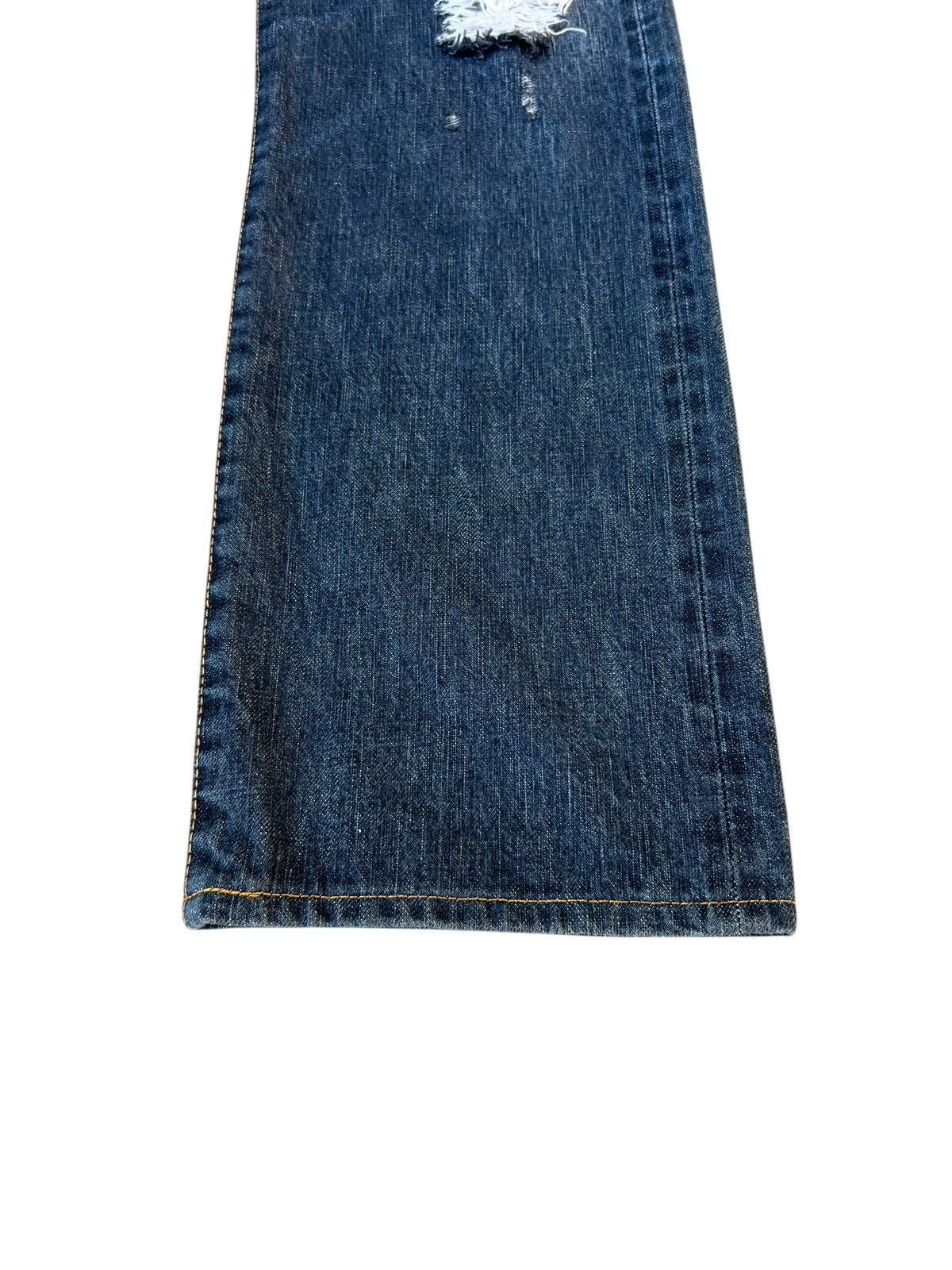 45rpm Vintage 45rpm Distressed Fade Denim Selvedge Jeans Size US 30 / EU 46 - 12 Thumbnail