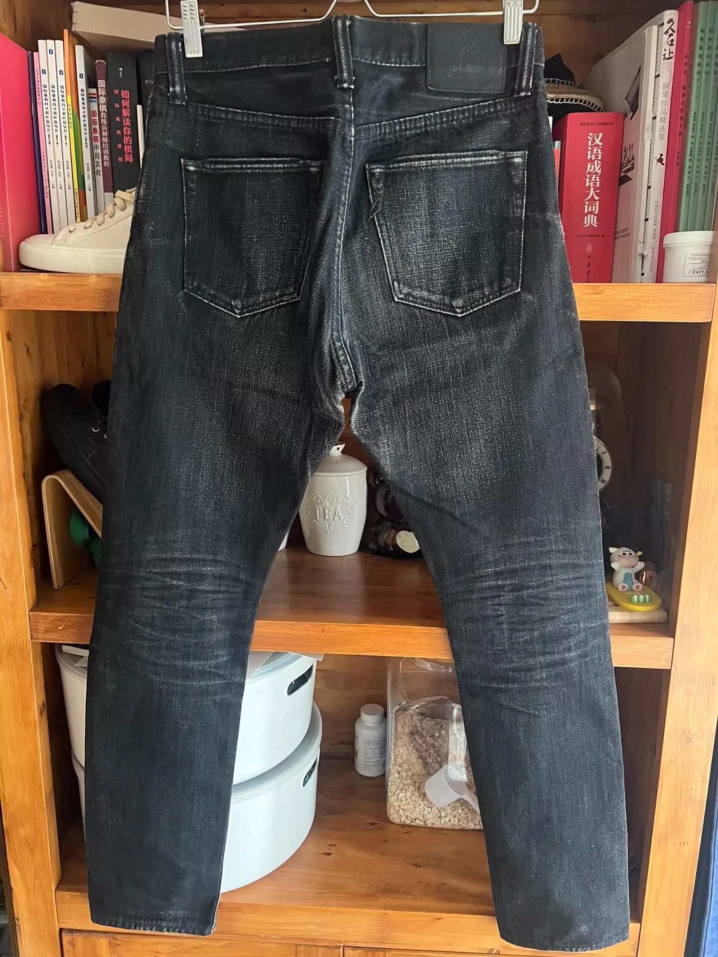 Pure Blue Japan Pure Blue Japan 14oz Black Selvedge Jeans Size US 32 / EU 48 - 7 Thumbnail