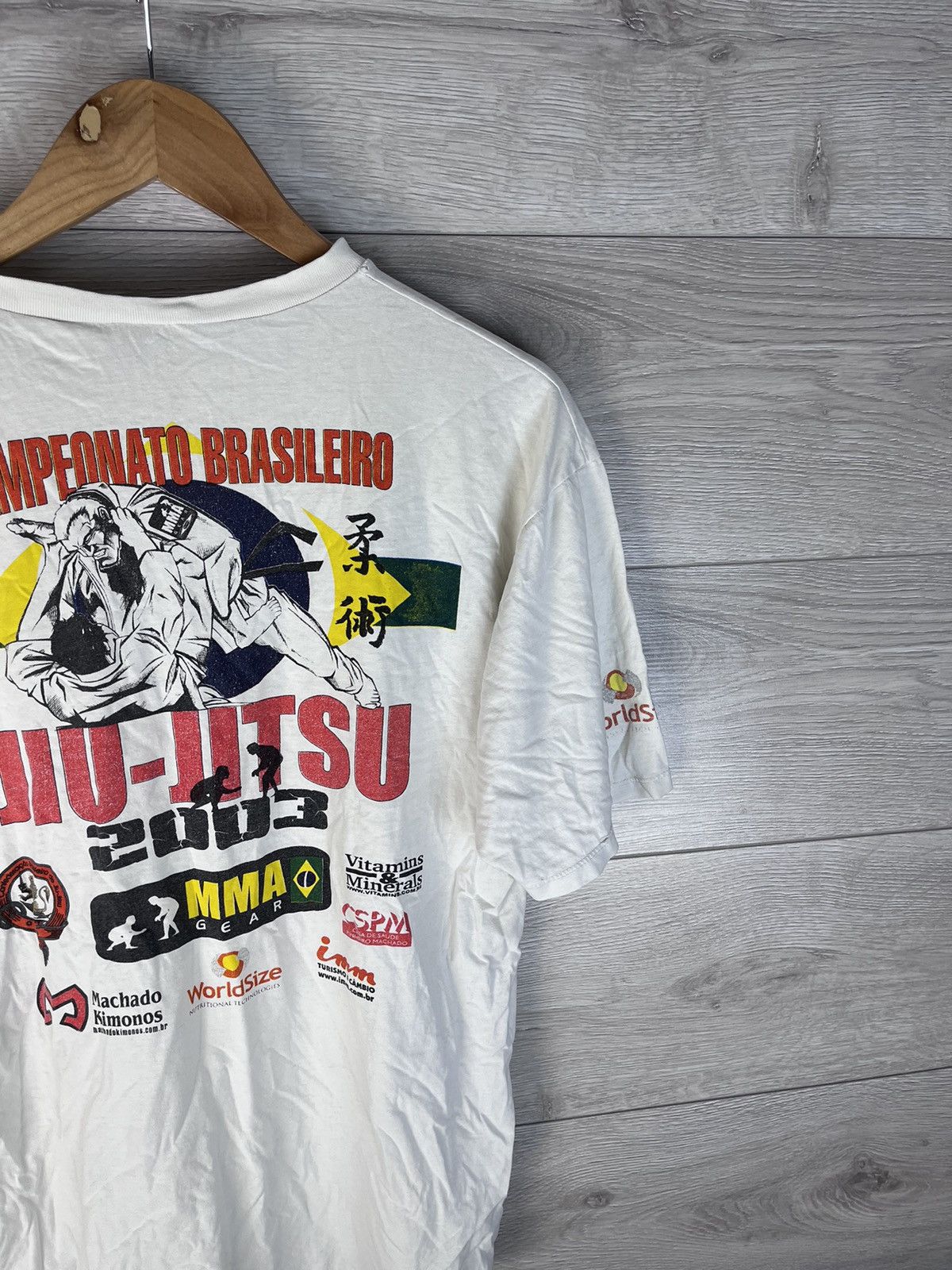 Japanese Brand Mens T-shirt sport MMA Gear Brazil vintage Size US S / EU 44-46 / 1 - 11 Thumbnail