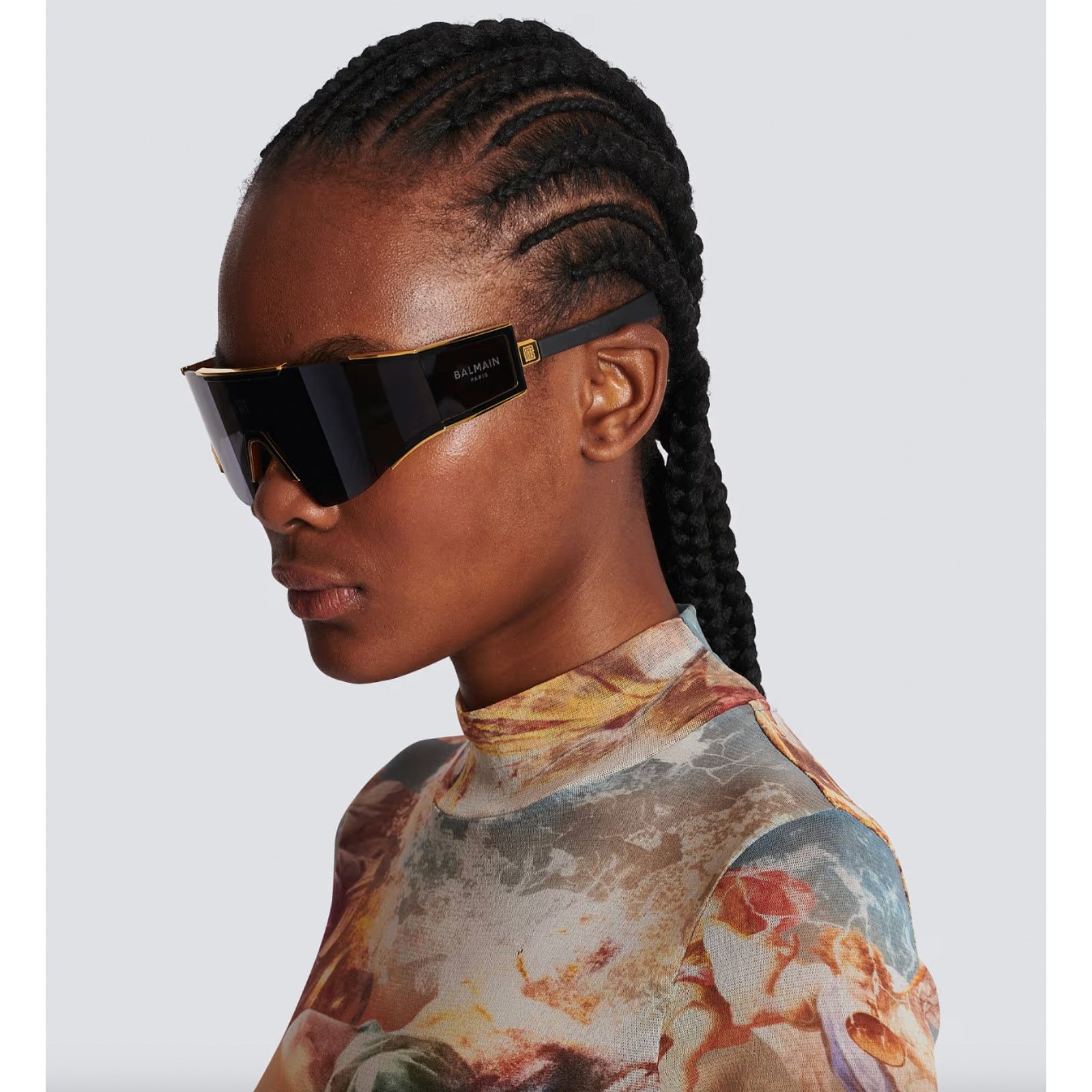 NEW Balmain BPS127-B Gold Wonder Boy III Sunglasses $1260 Balmain NEW Balmain BPS127-A Gold Wonder Boy III Sunglasses  main image 3