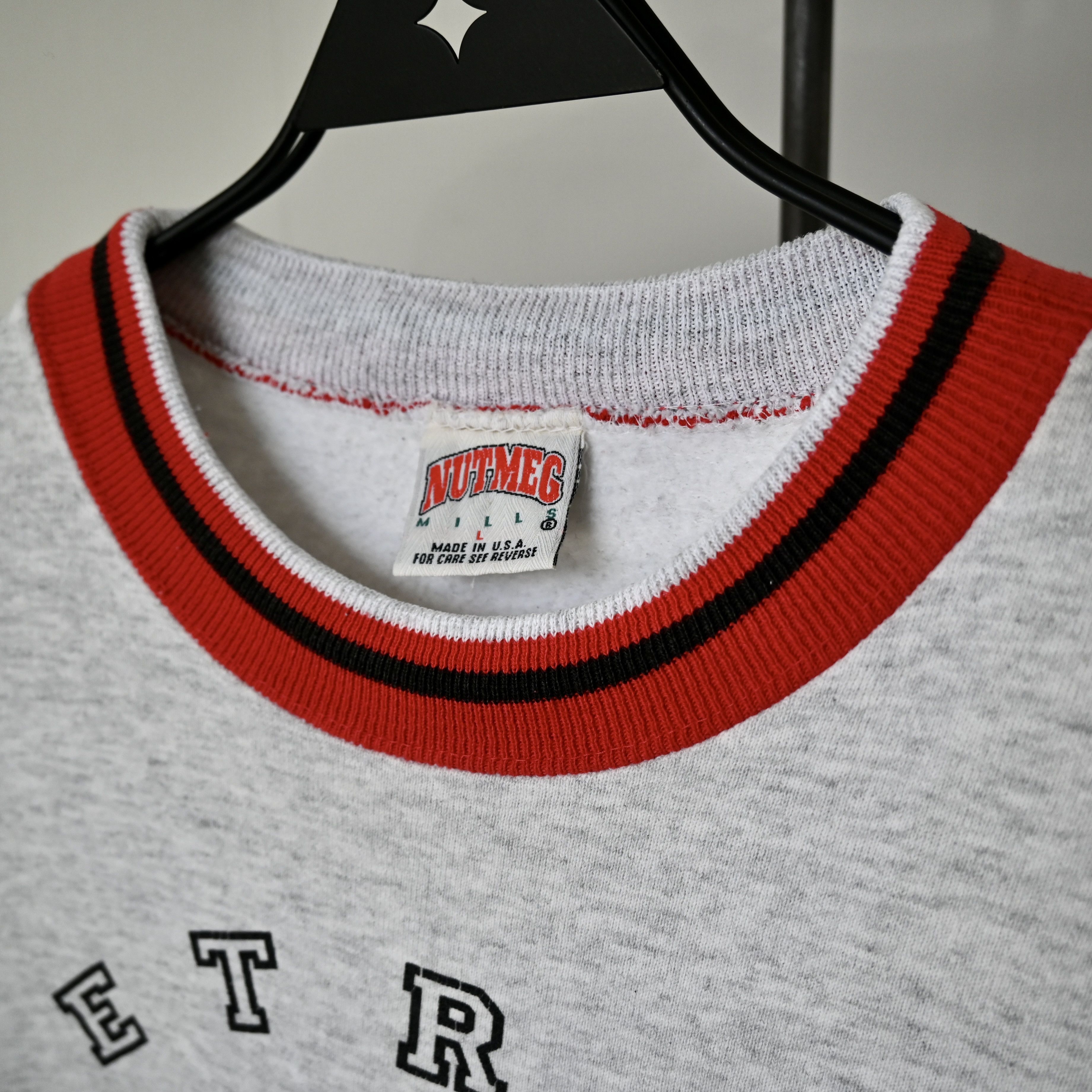 NHL VTG 1990s DETROIT RED WINGS sweatshirt made in USA Size US L / EU 52-54 / 3 - 6 Thumbnail