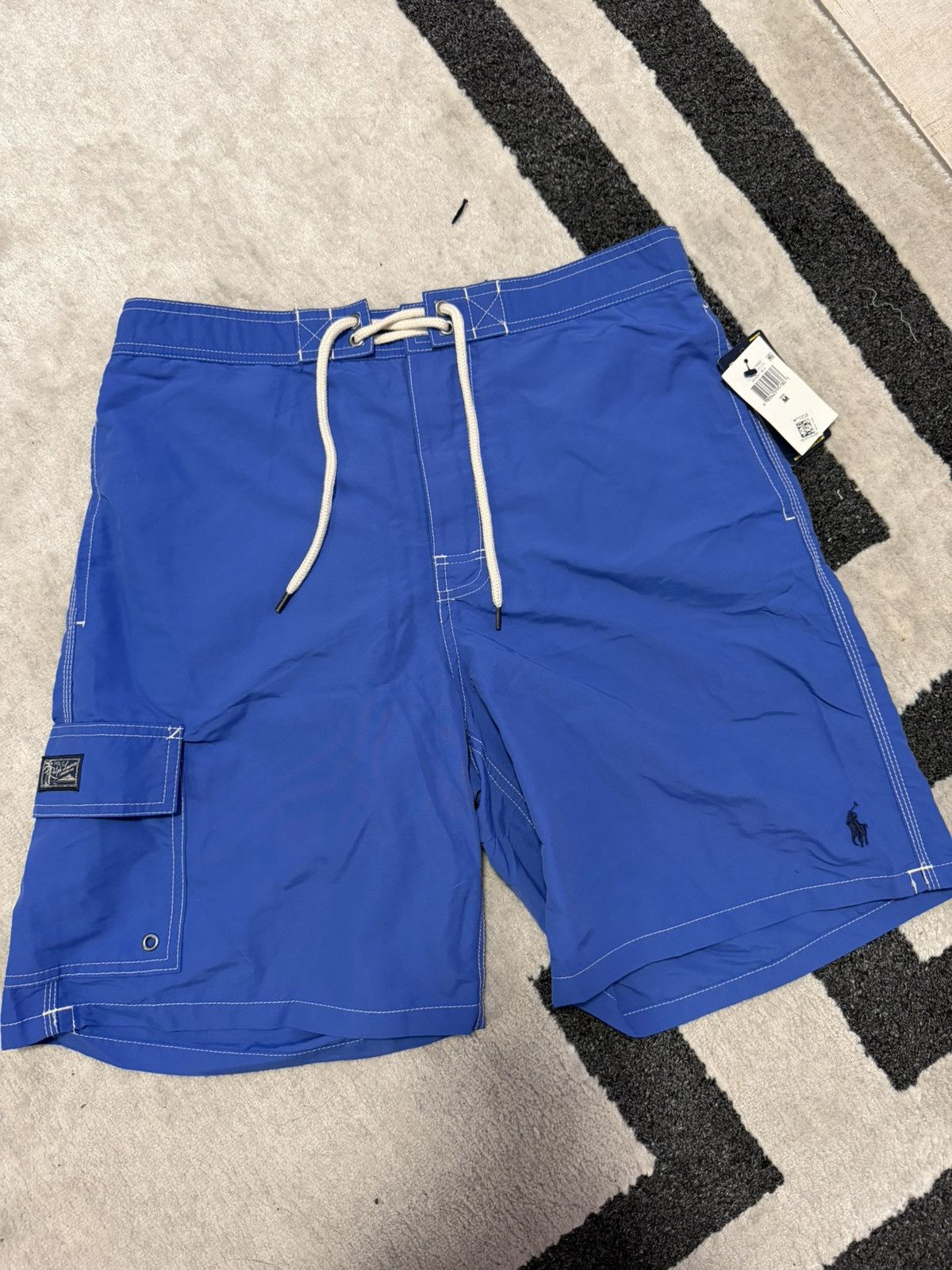 Polo Ralph Lauren Polo Ralph Lauren Blue Traveler Swim Trunks Size US 32 / EU 48 - 1 Thumbnail