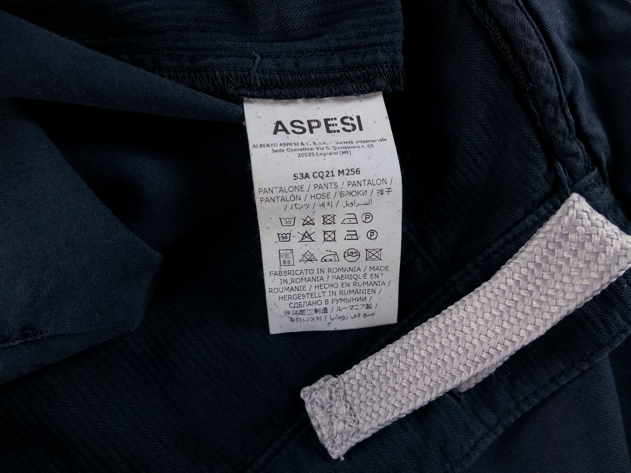 Aspesi ASPESI navy blue lyocell cotton bermuda shorts Size 38 Size US 38 / EU 54 - 6 Thumbnail
