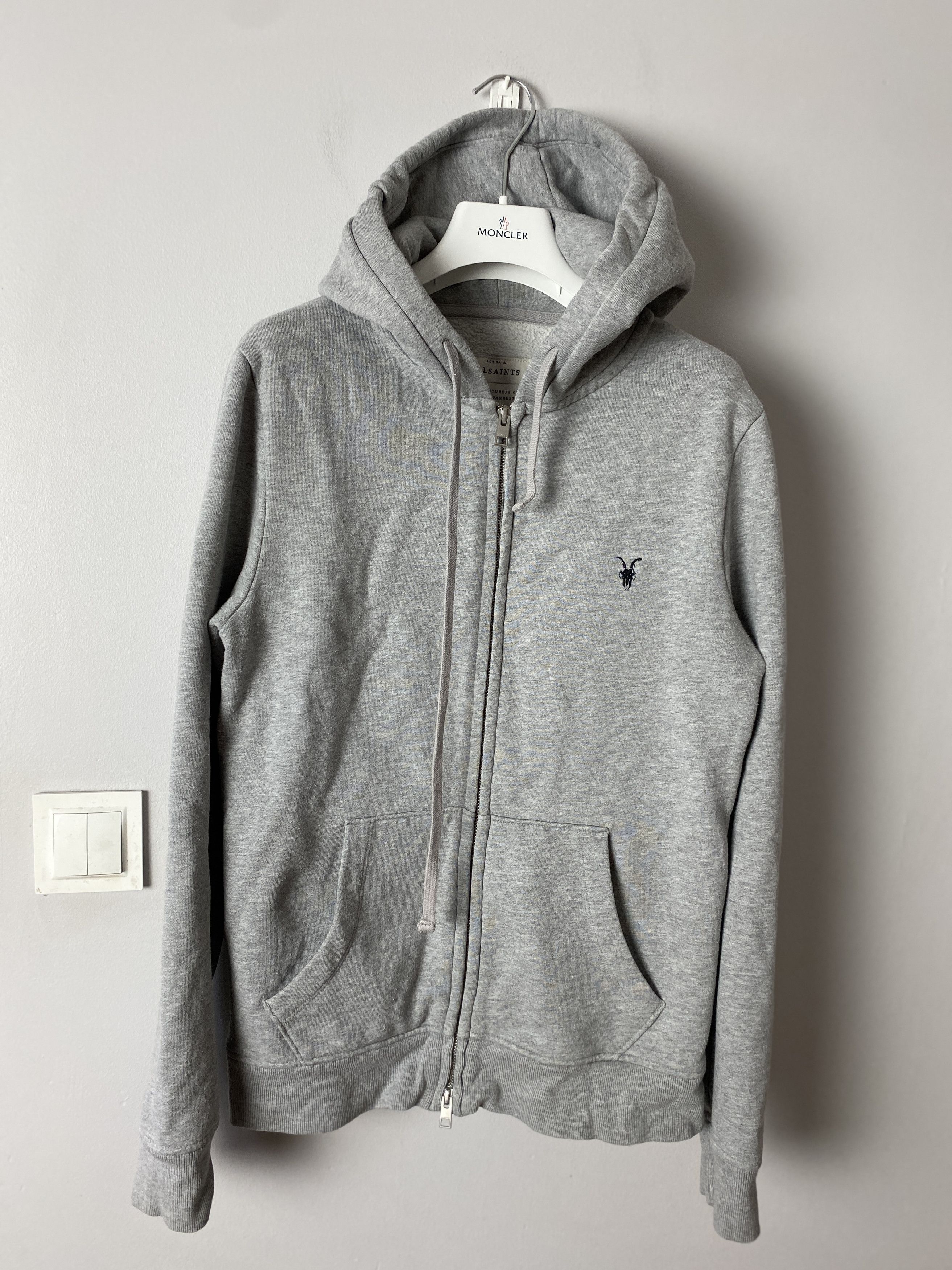 Allsaints All Saints zip-up hoodie small logo Size US S / EU 44-46 / 1 - 1 Thumbnail