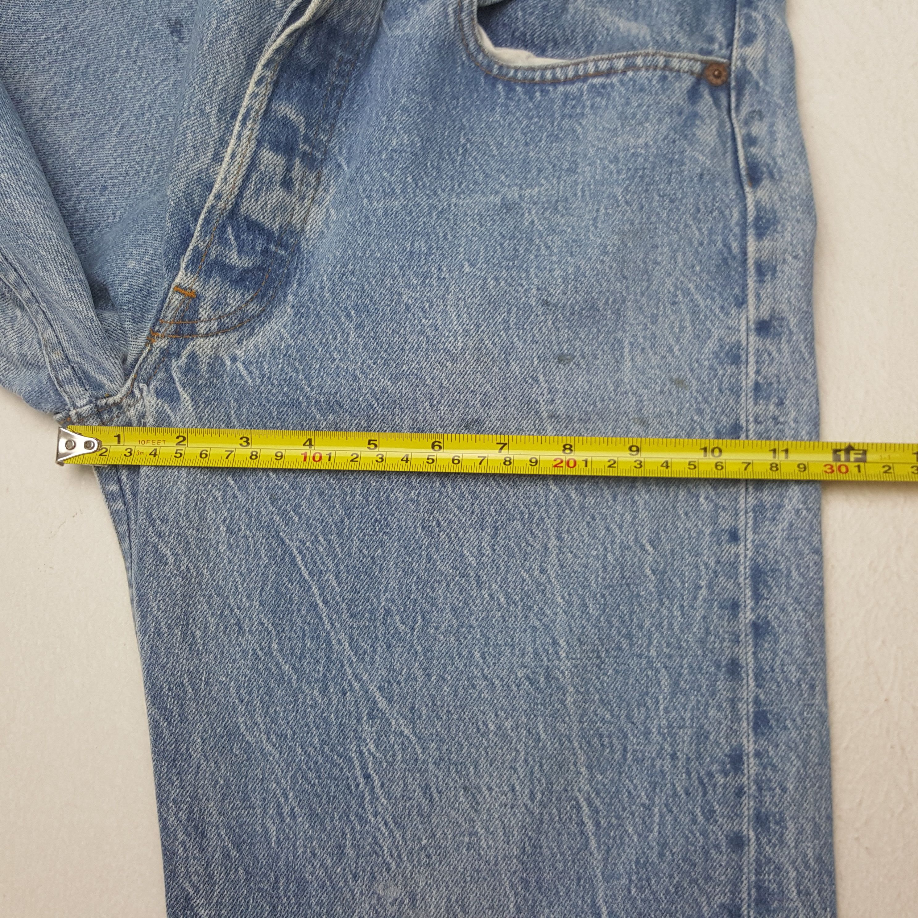 Levi's Vintage Levi Strauss & Co 501 American Denim Jeans RR15 Size US 29 - 11 Thumbnail