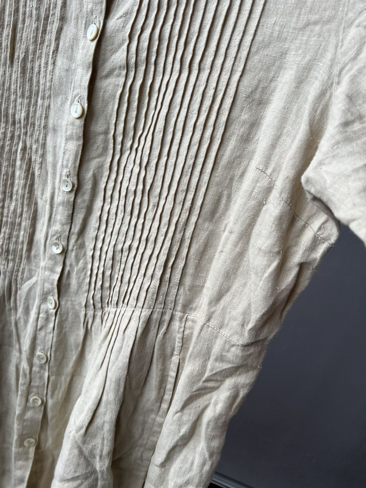 Gudrun Sjoden GUDRUN SJODEN ORGANIC LINEN DIRDNL STYLE TUNIC DRESS SIZE S Size S / US 4 / IT 40 - 11 Thumbnail
