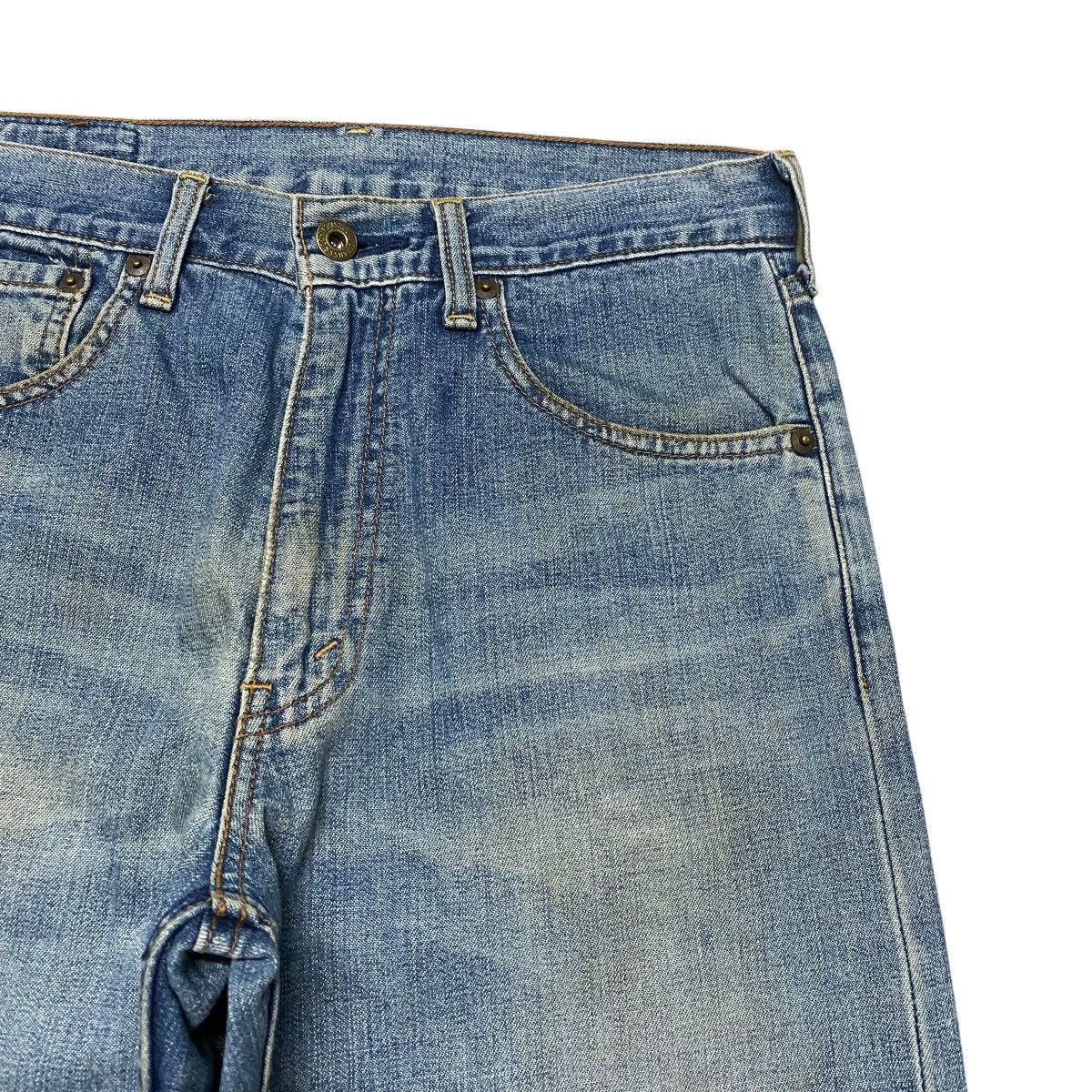 Levi's Vintage Levis 503 Distressed Denim Selvedge Jeans Size US 29 - 5 Thumbnail