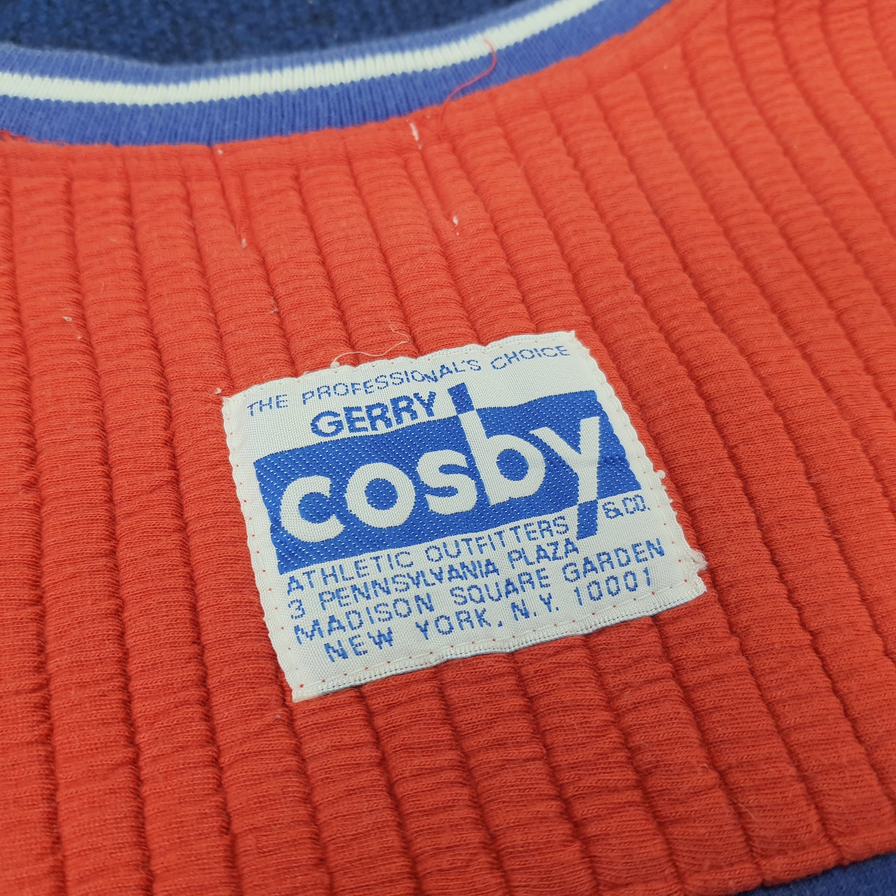 Crosby Square Vintage NHL Gerry Cosby American Ice Hockey T-shirt Size US XL / EU 56 / 4 - 5 Thumbnail