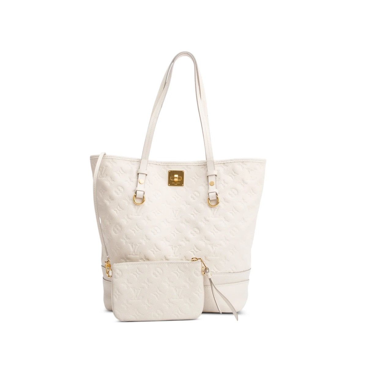 Louis Vuitton LOUIS VUITTON White Empreinte Leather Citadine PM Size ONE SIZE - 1 Thumbnail