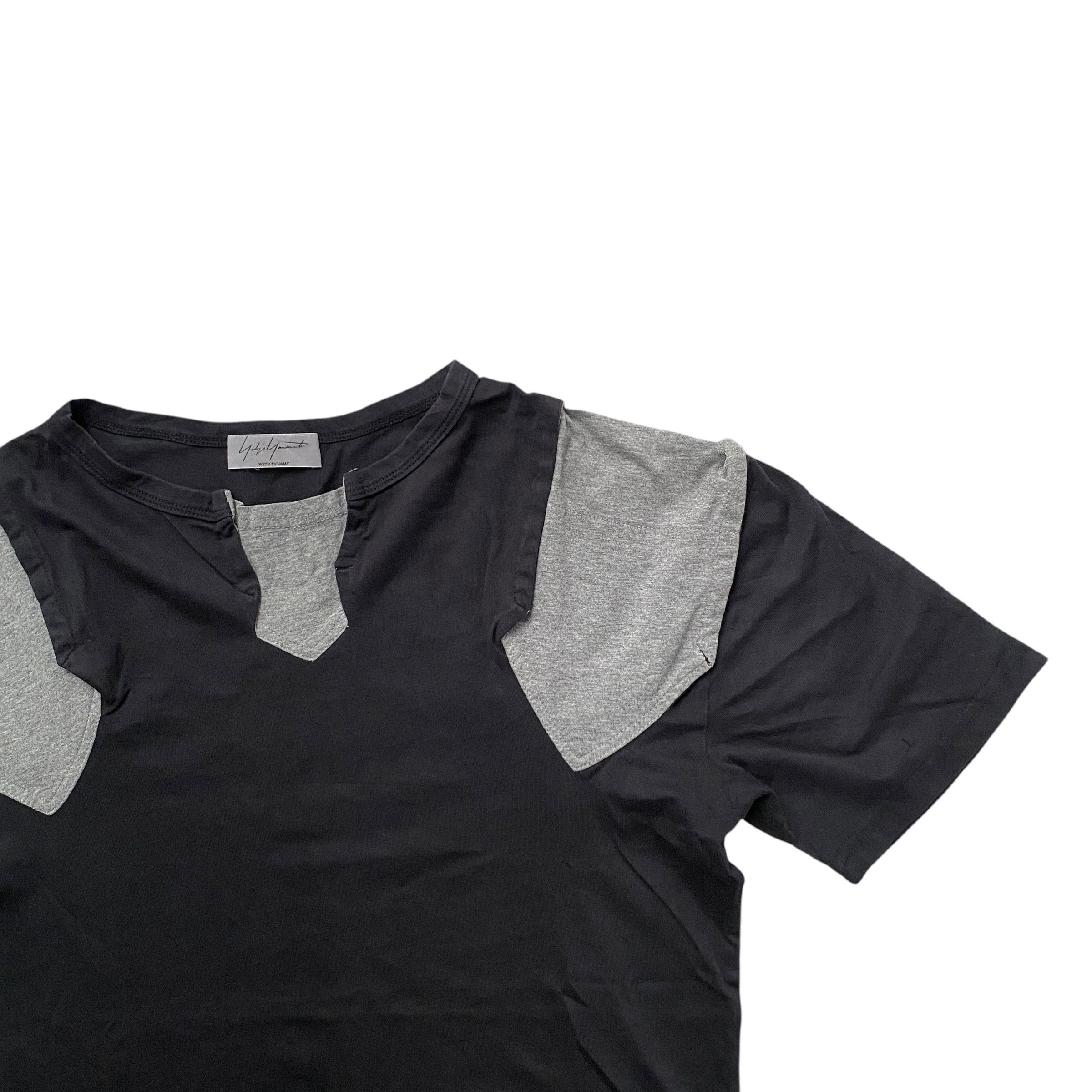 Designer × Yohji Yamamoto Yohji Yamamoto Hybrid Tshirts Size US M / EU 48-50 / 2 - 2 Thumbnail